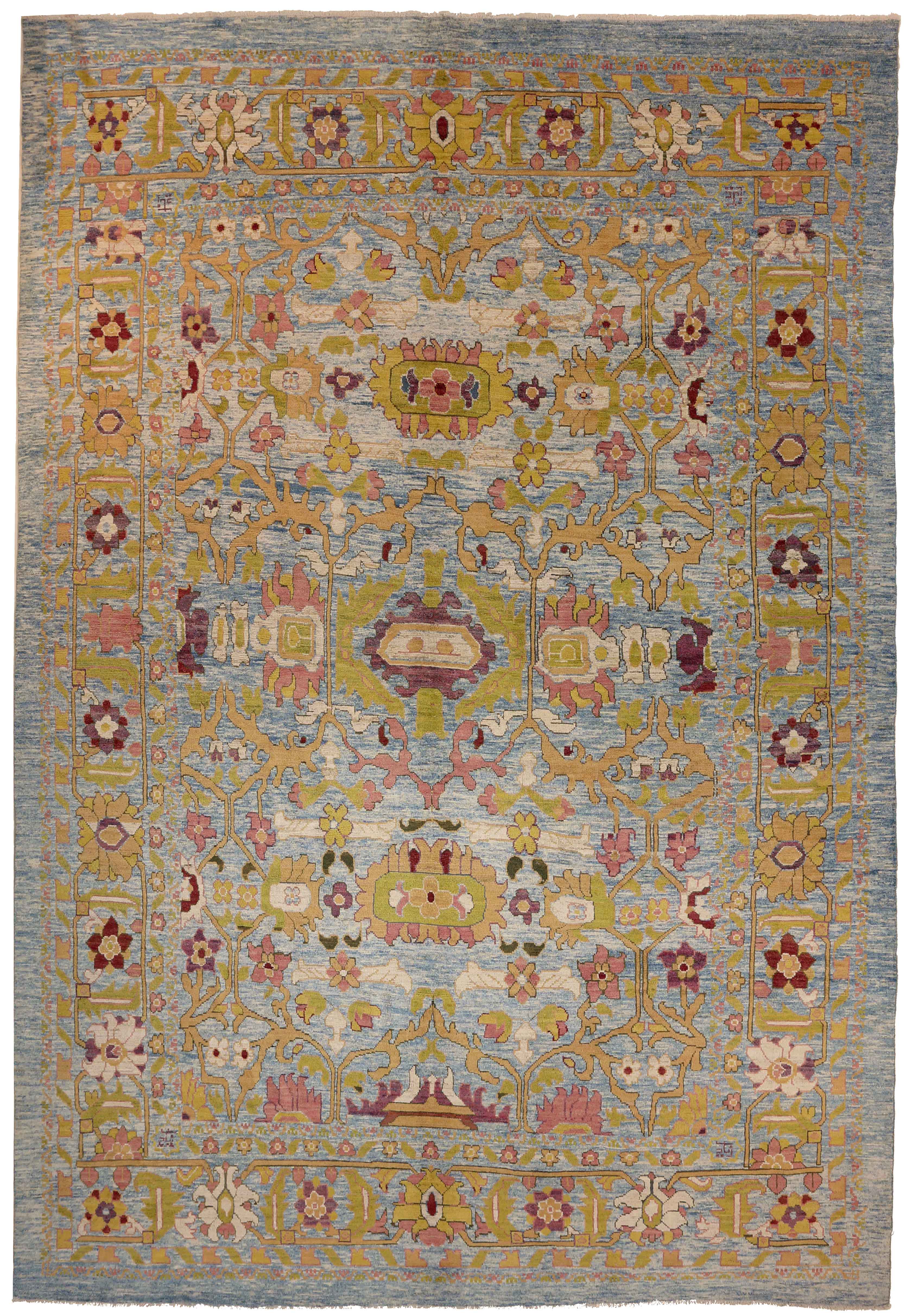 Thumbnail 2 for Persian Sultanabad Transitional Rug 69494