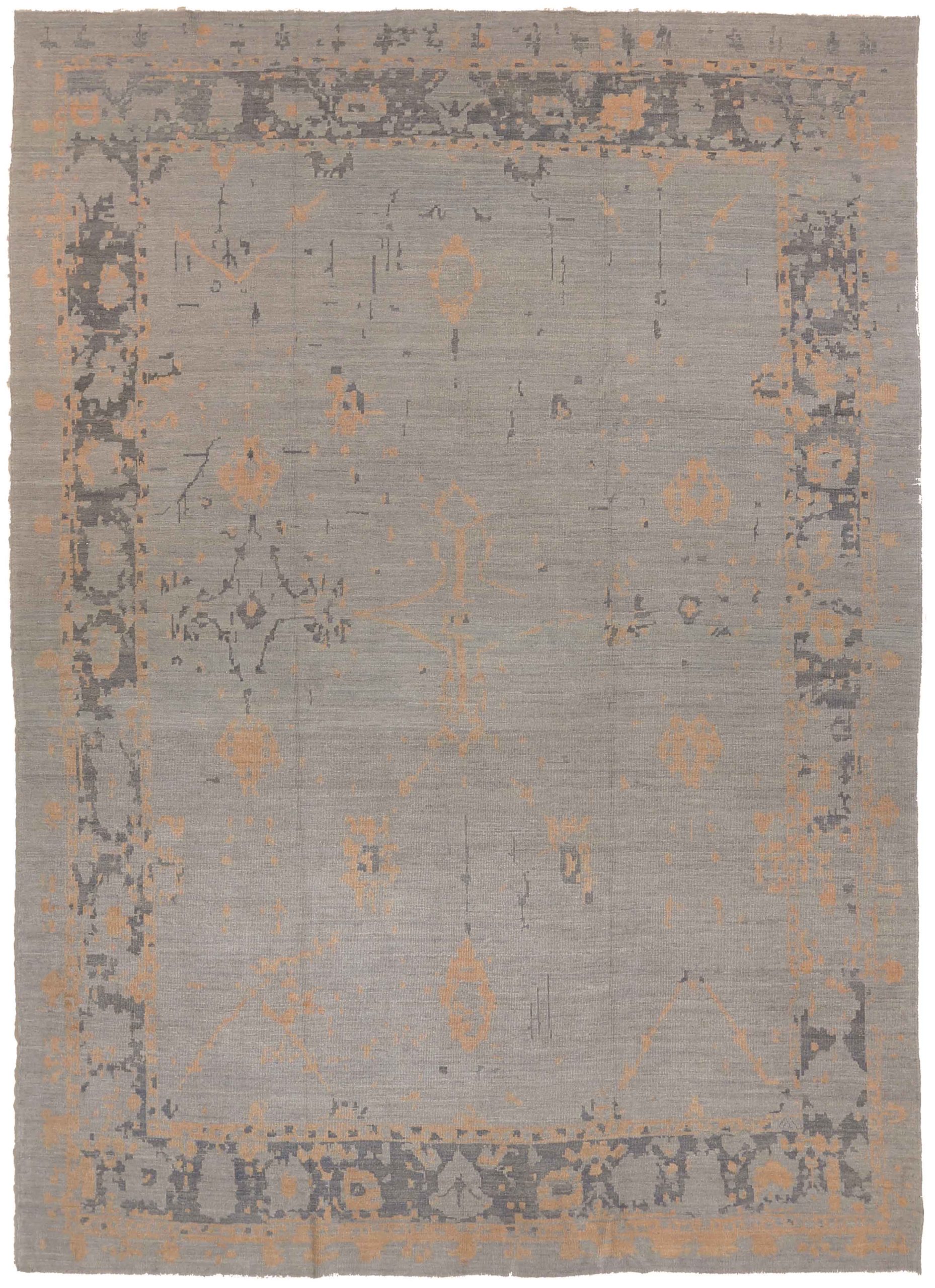 Thumbnail 8 for Persian Oushak Transitional Rug 69469