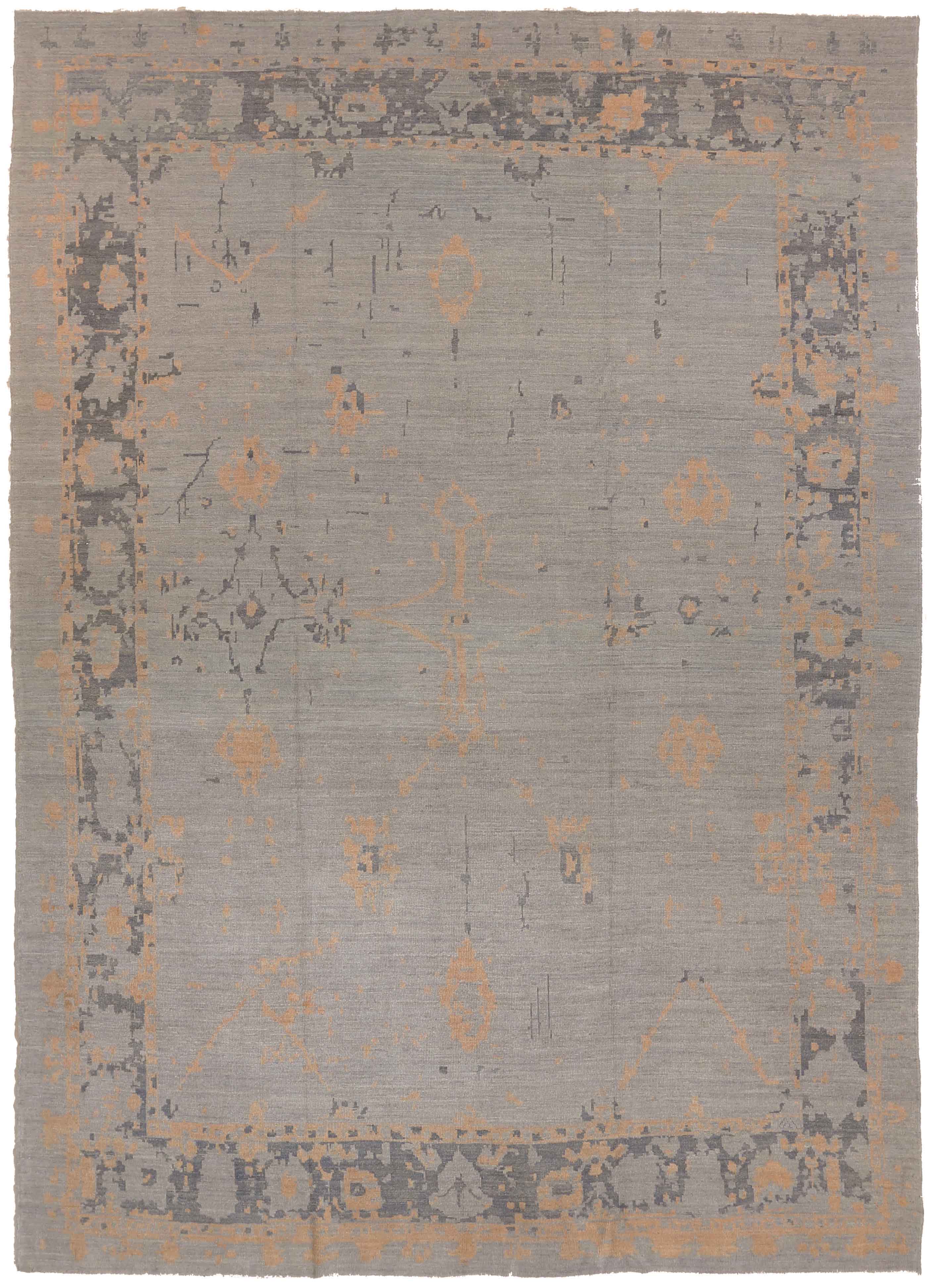 Thumbnail 15 for Persian Oushak Transitional Rug 69469