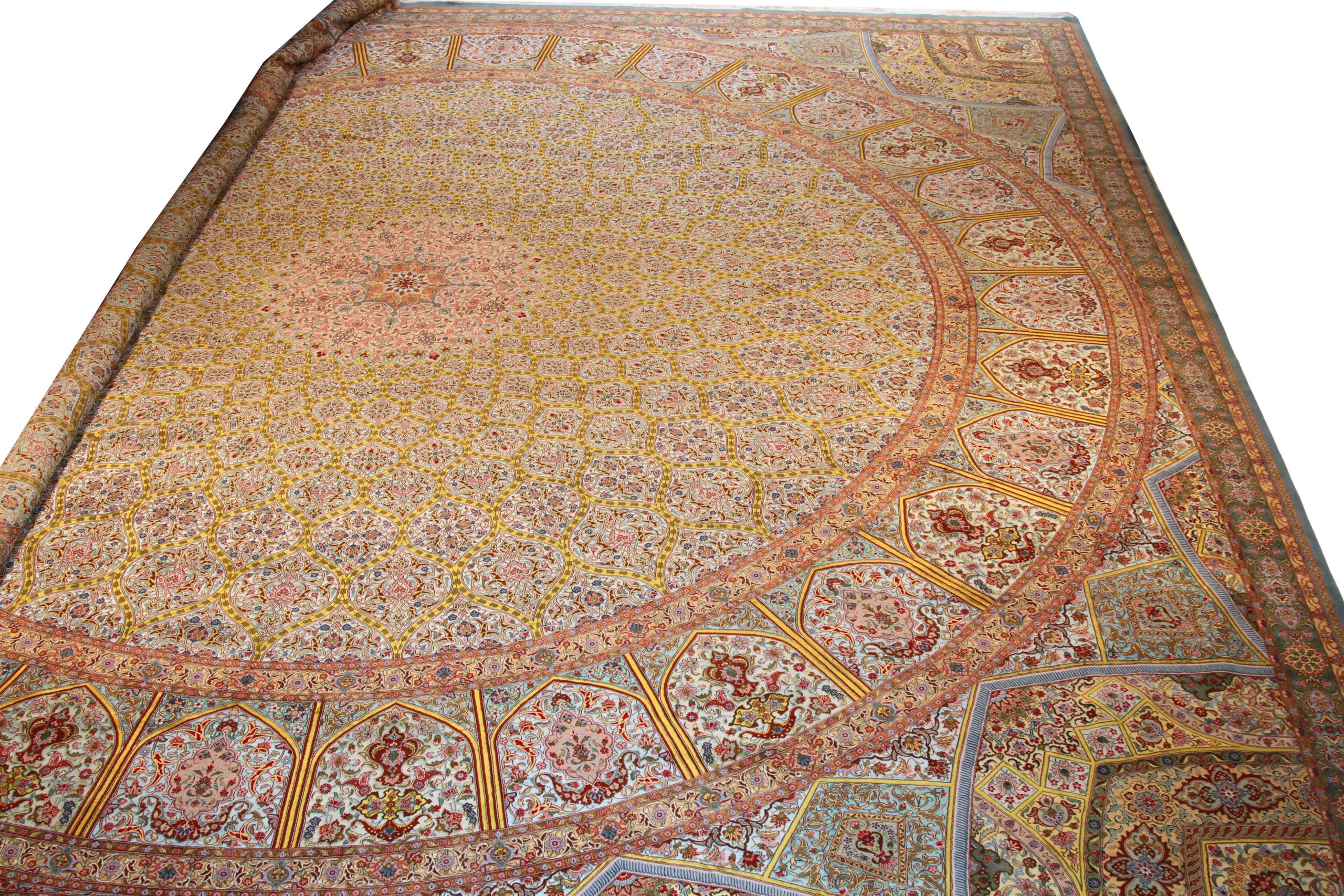 Thumbnail 9 for Persian Tabriz Traditional Rug 69538