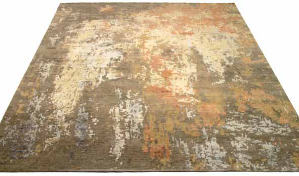 Thumbnail 6 for India Modern / Contemporary Rug 91698