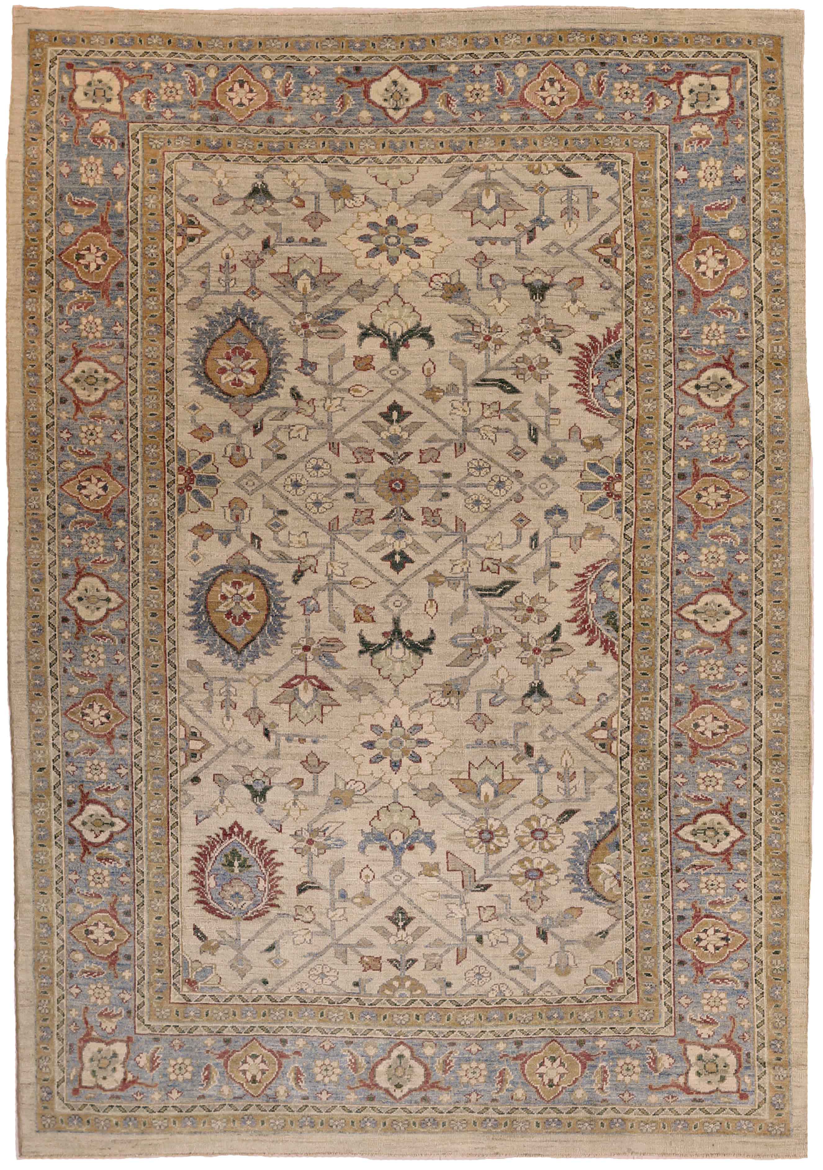 Thumbnail 14 for Persian Sultanabad Transitional Rug 69522