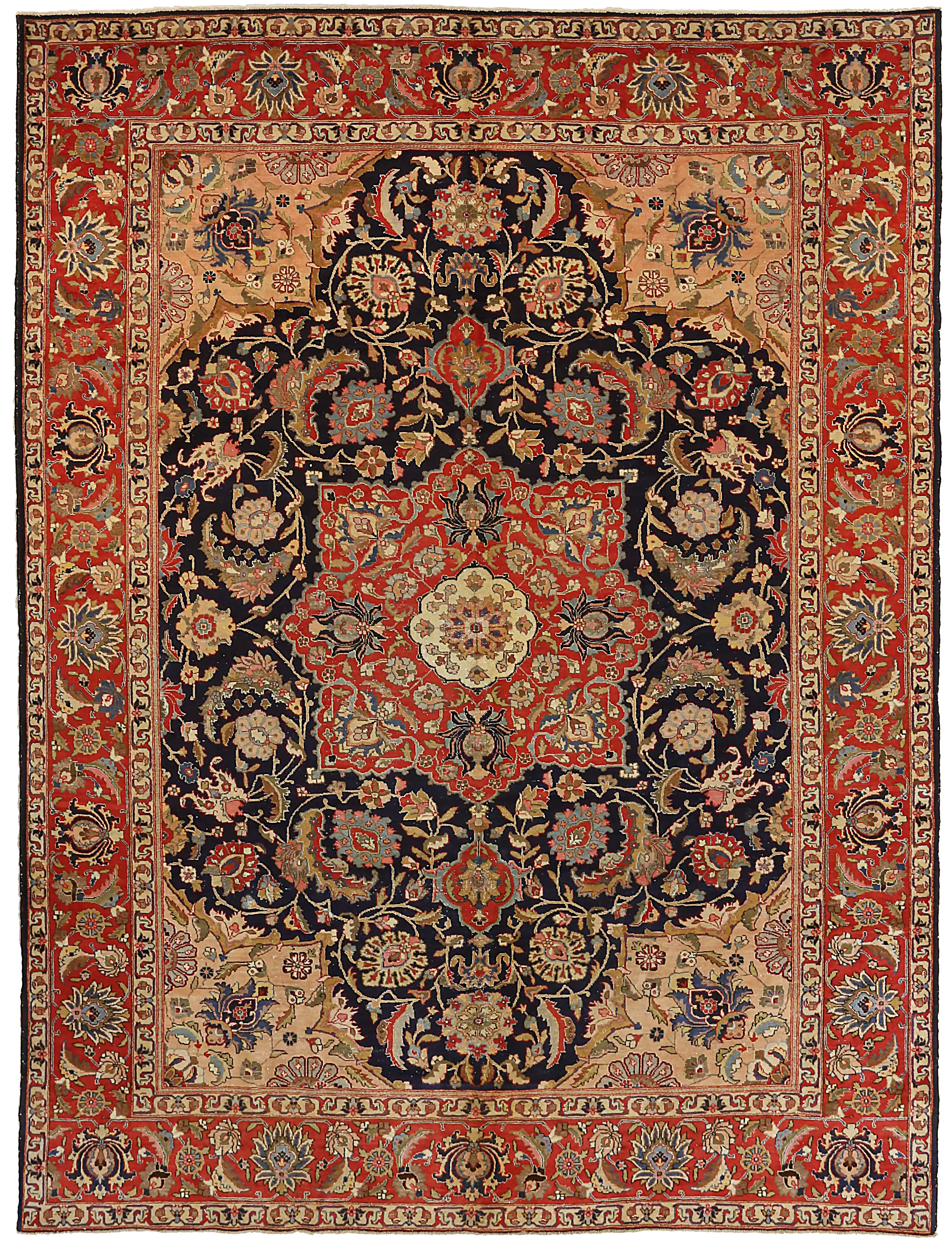 Thumbnail 2 for Antique Persian Traditional Rug 69510