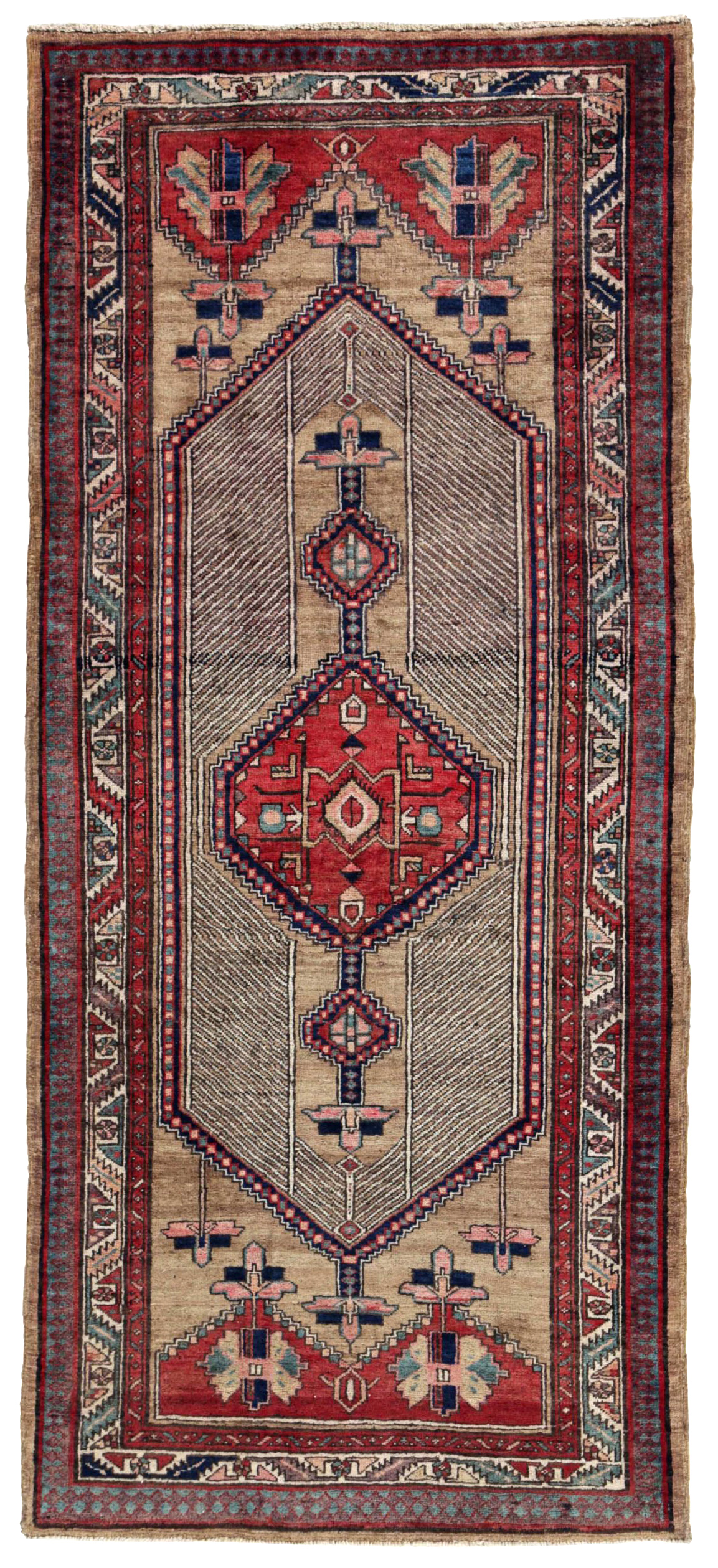 Thumbnail 3 for Antique Persian Sarab Traditional Rug 91229
