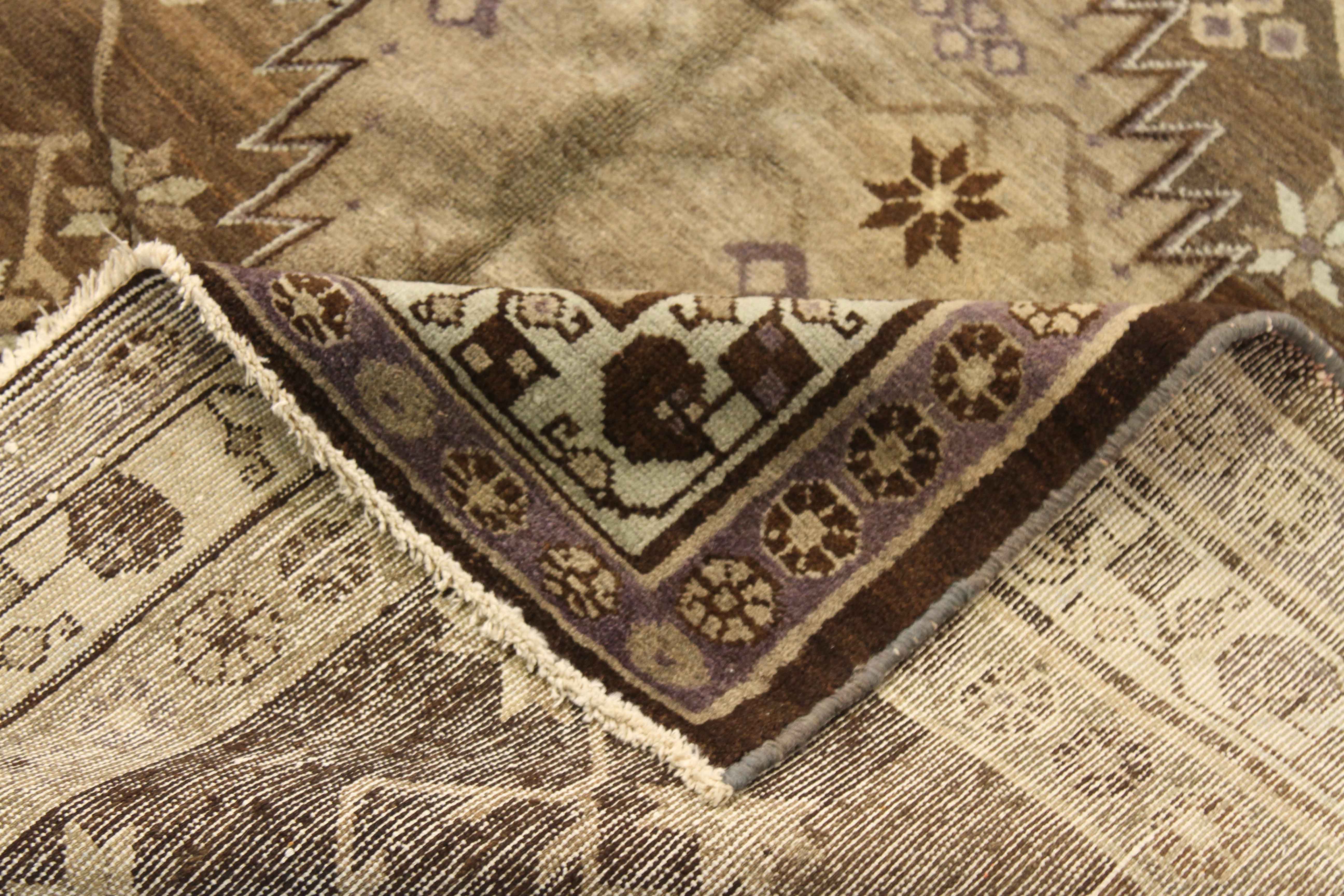 Thumbnail 2 for Antique Persian Varamin Traditional Rug 74123