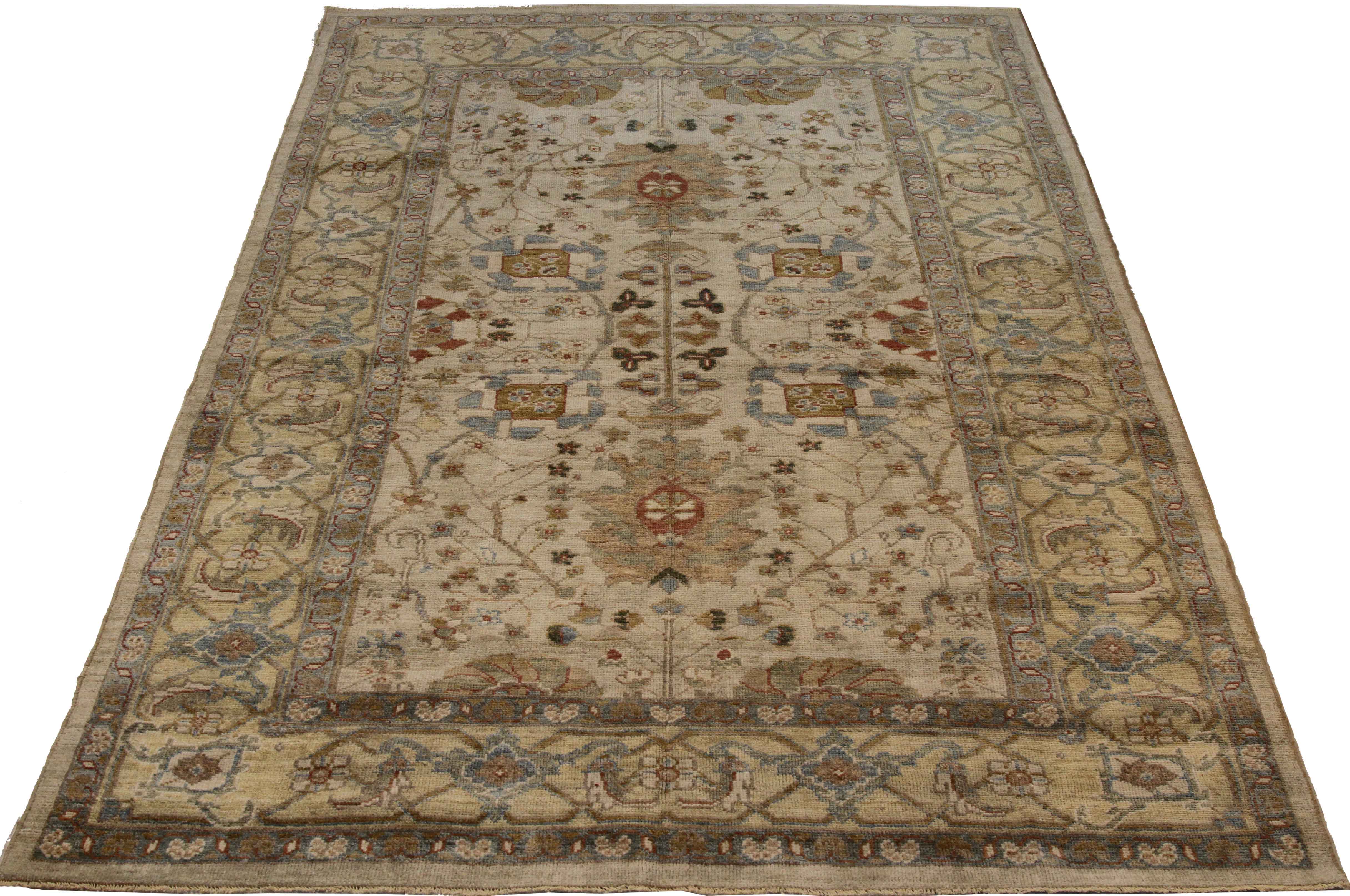 Thumbnail 10 for Persian Sultanabad Traditional Rug 69557