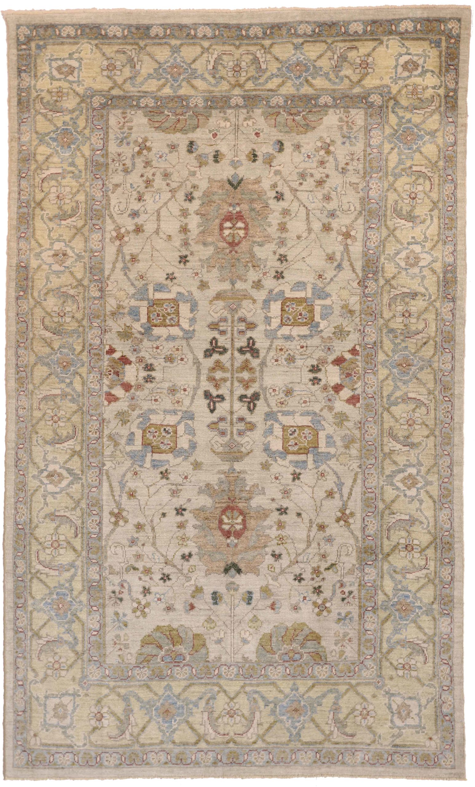 Thumbnail 15 for Persian Sultanabad Traditional Rug 69557