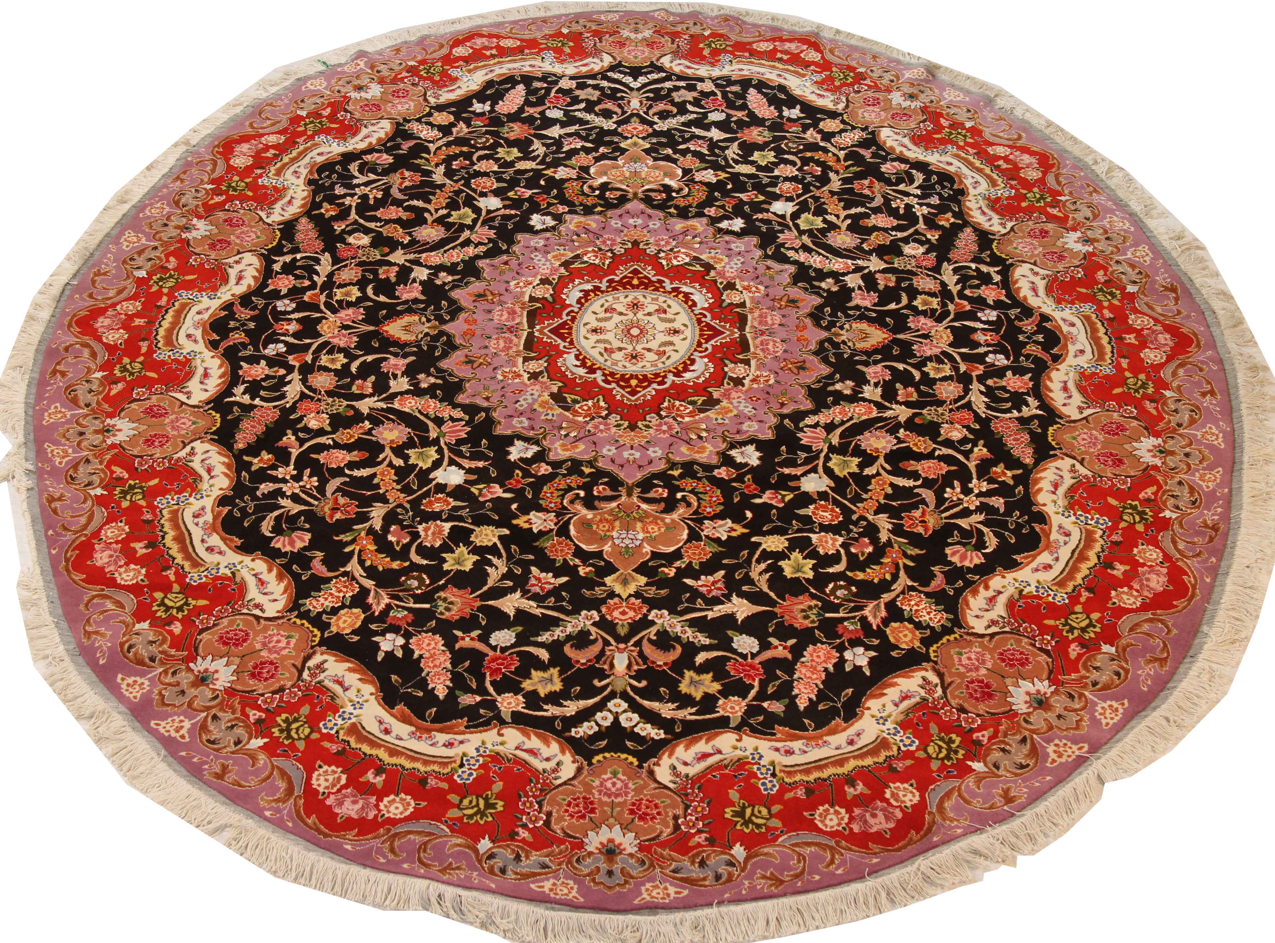Thumbnail 3 for Persian Tabriz Traditional Rug 69540