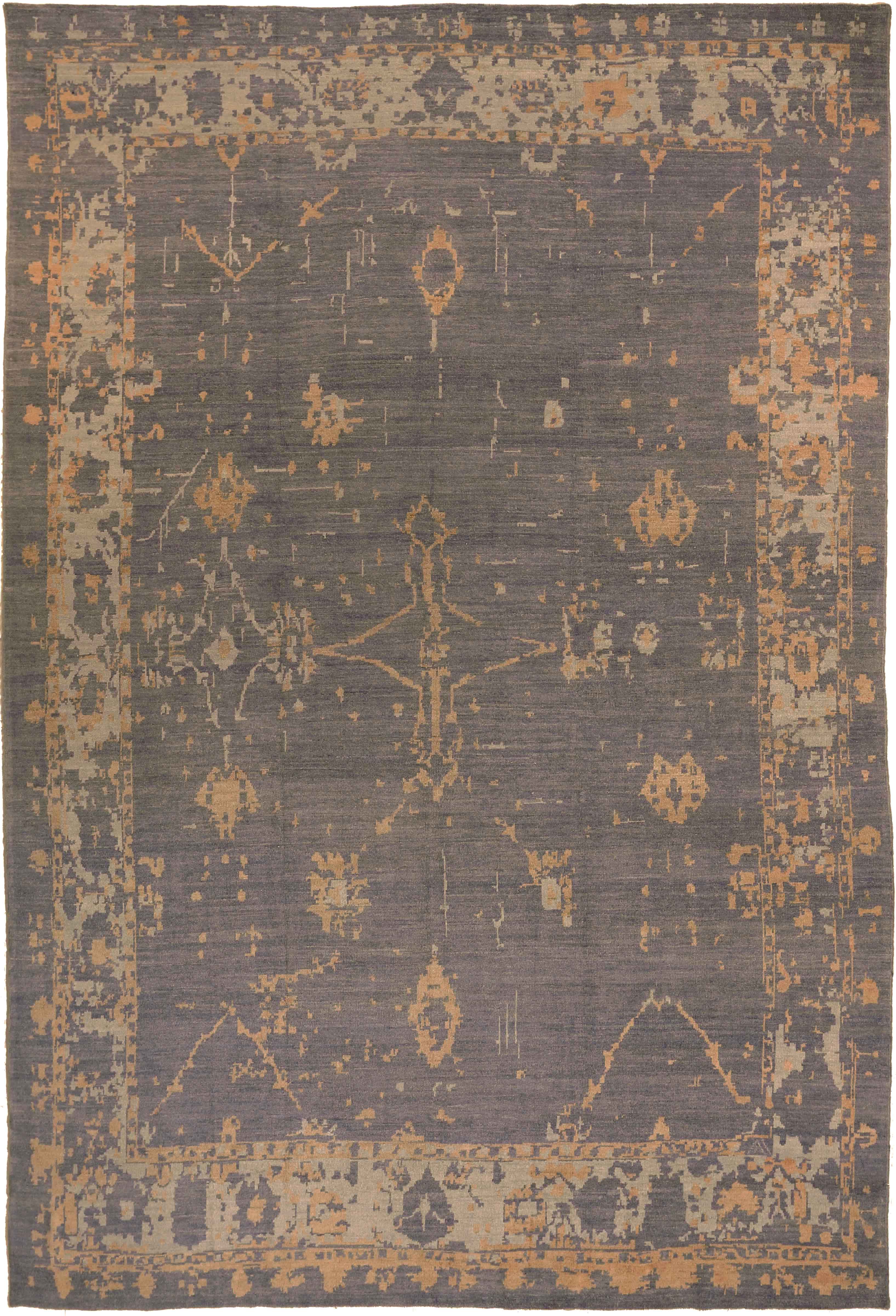 Thumbnail 5 for Persian Oushak Transitional Rug 69569