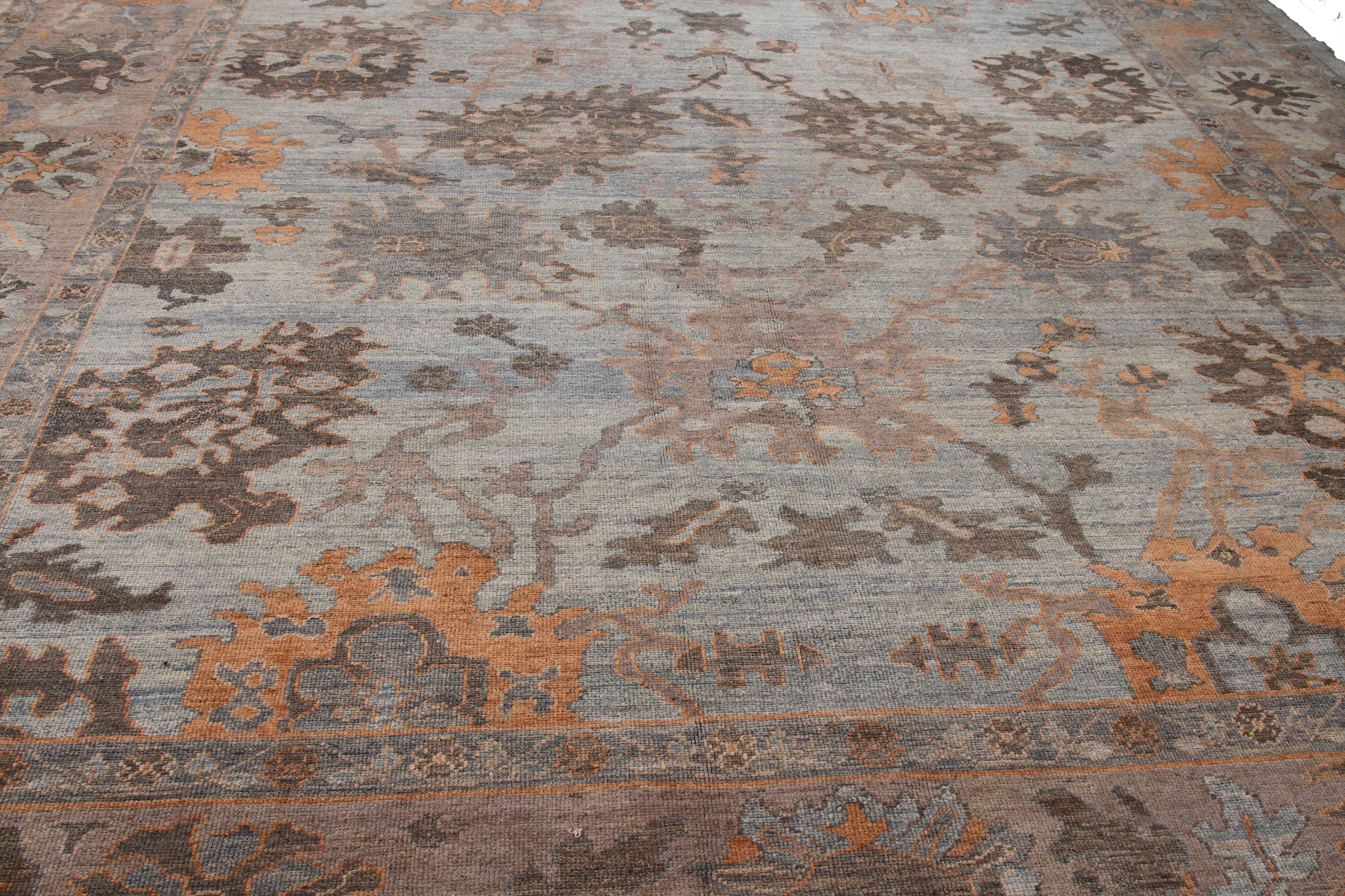 Thumbnail 3 for Persian Oushak Transitional Rug 69572