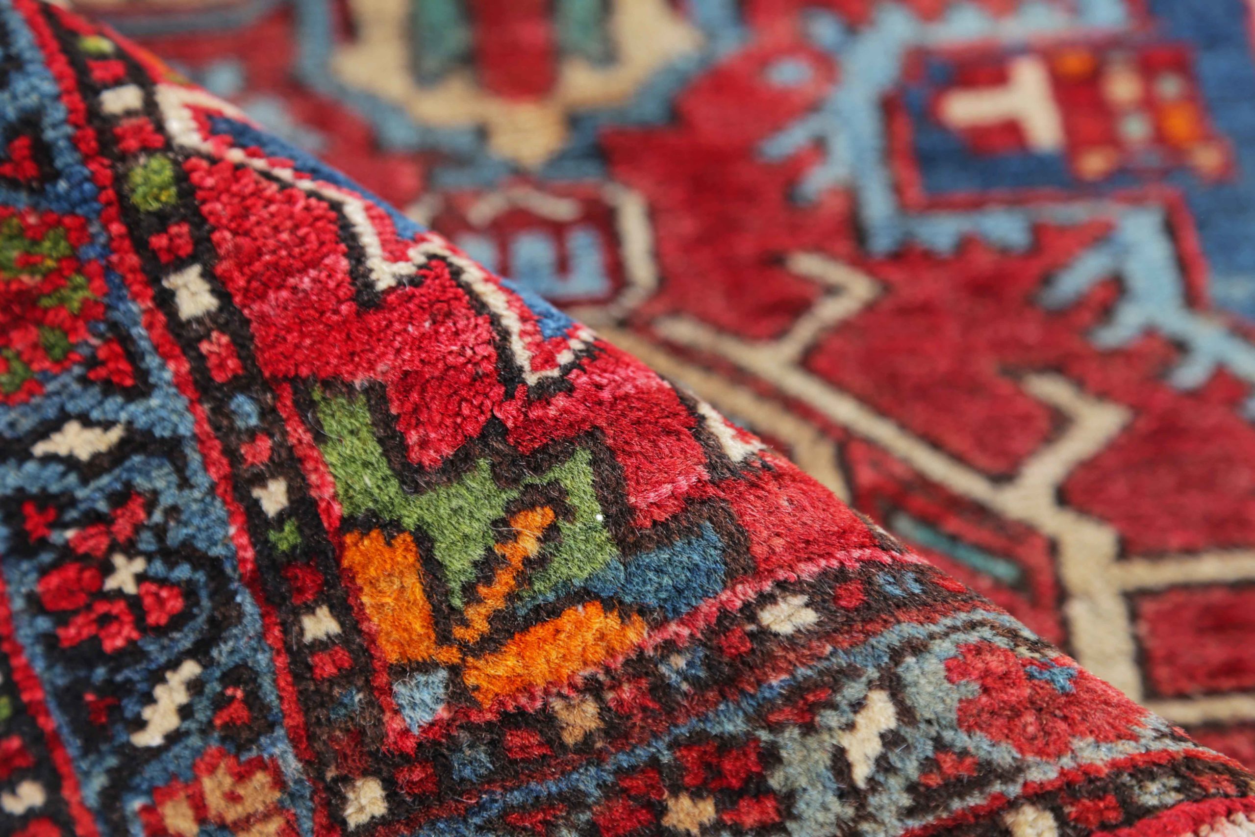 Thumbnail 6 for Antique Persian Azarbaijan Traditional Rug 91219