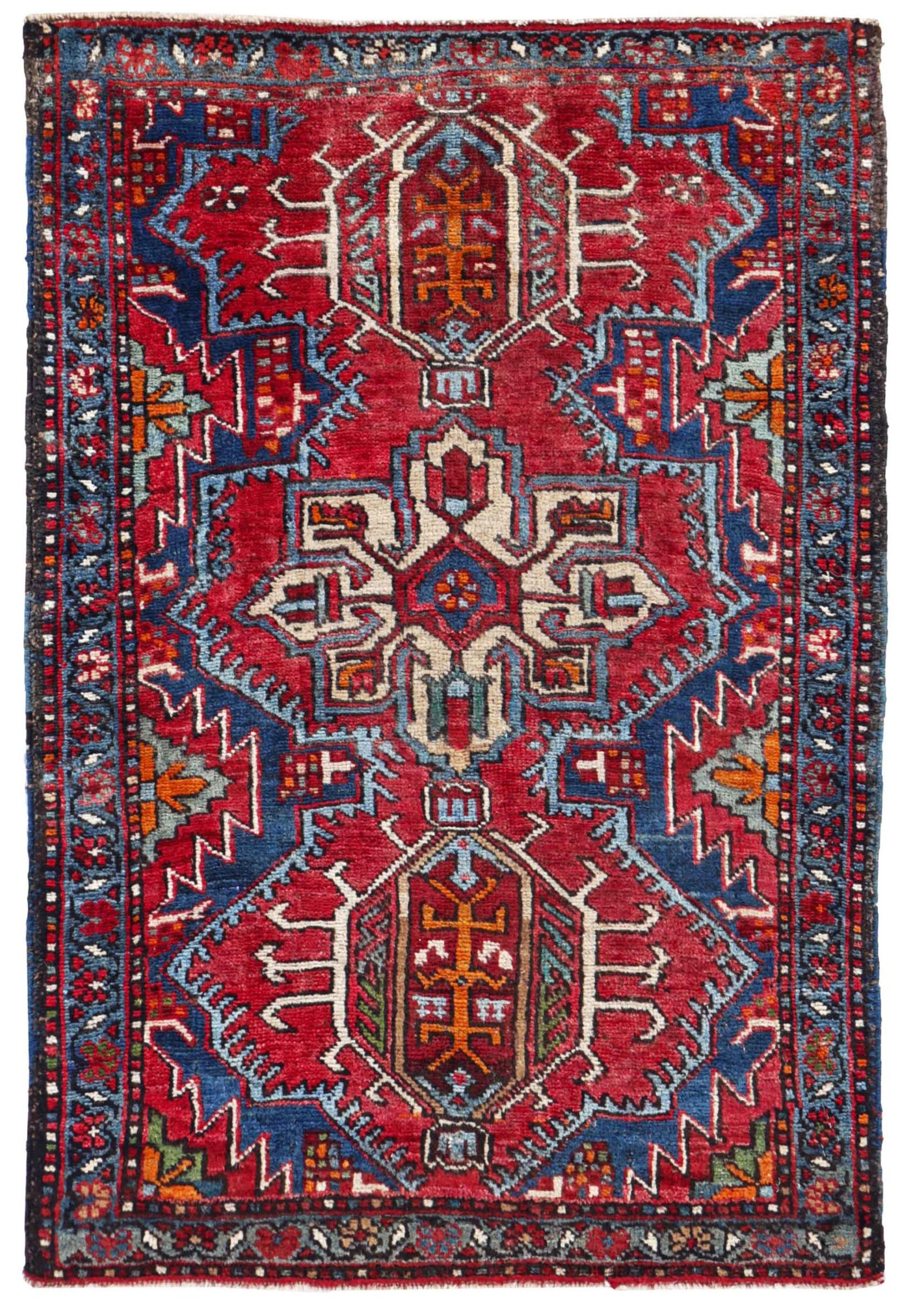 Thumbnail 5 for Antique Persian Azarbaijan Traditional Rug 91219