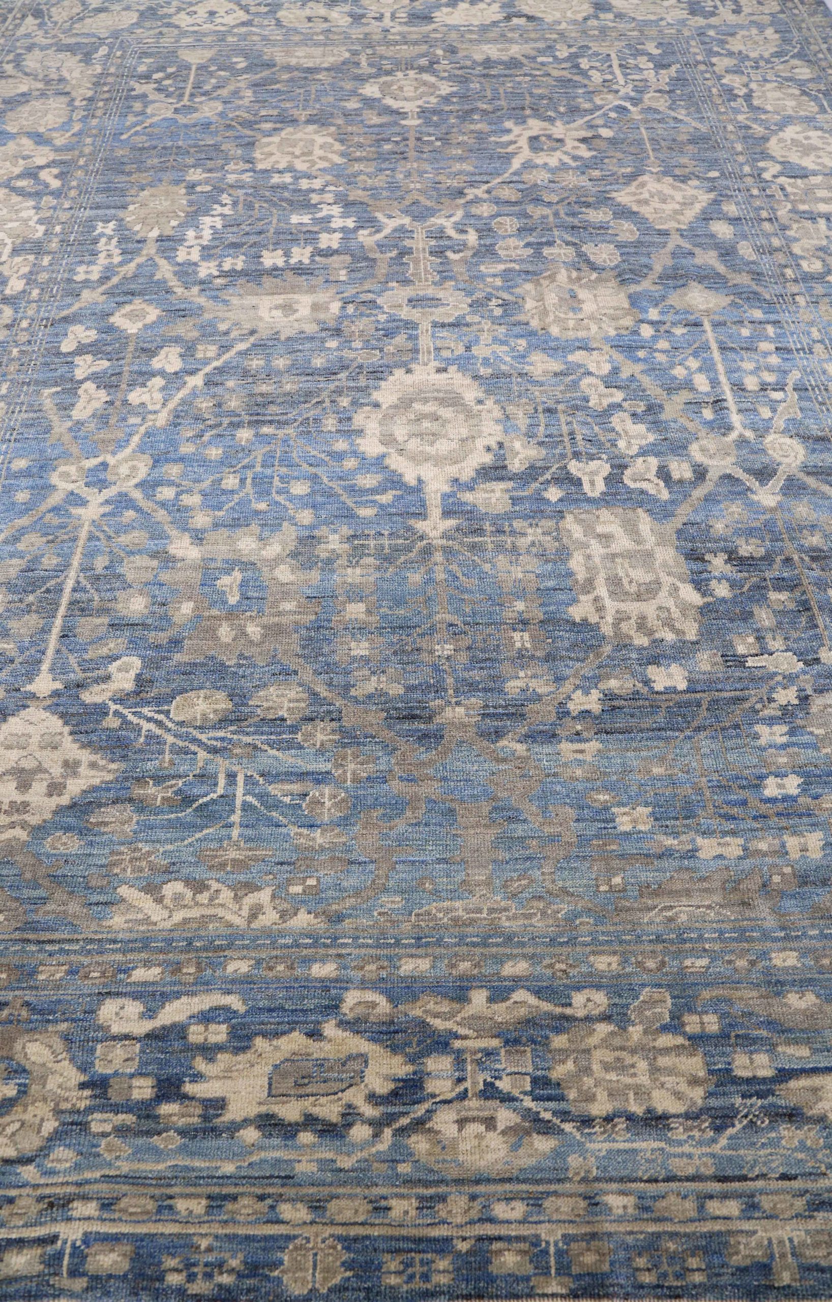 Thumbnail 13 for Turkey Oushak Tribal Rug 90727