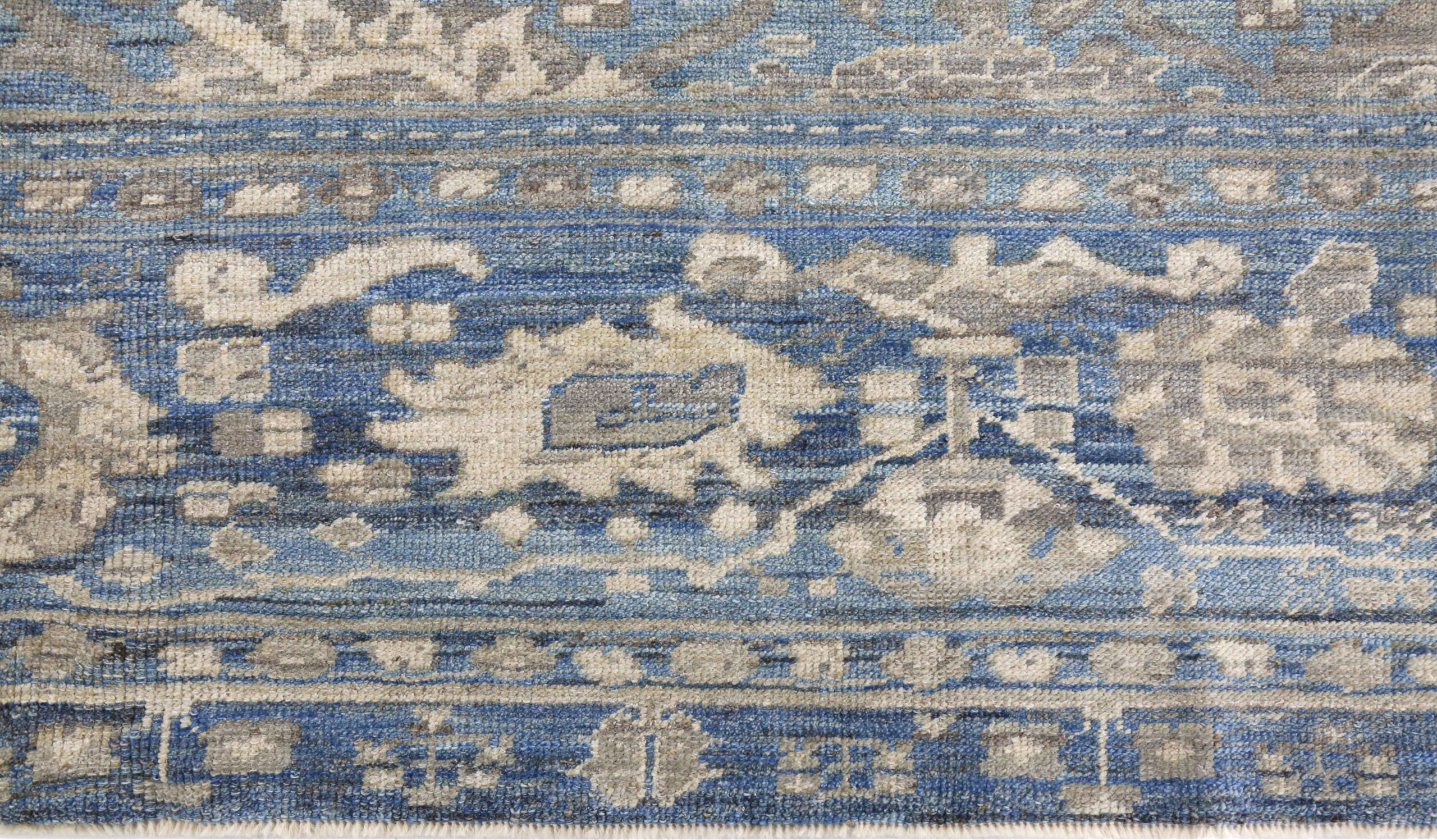 Thumbnail 8 for Turkey Oushak Tribal Rug 90727