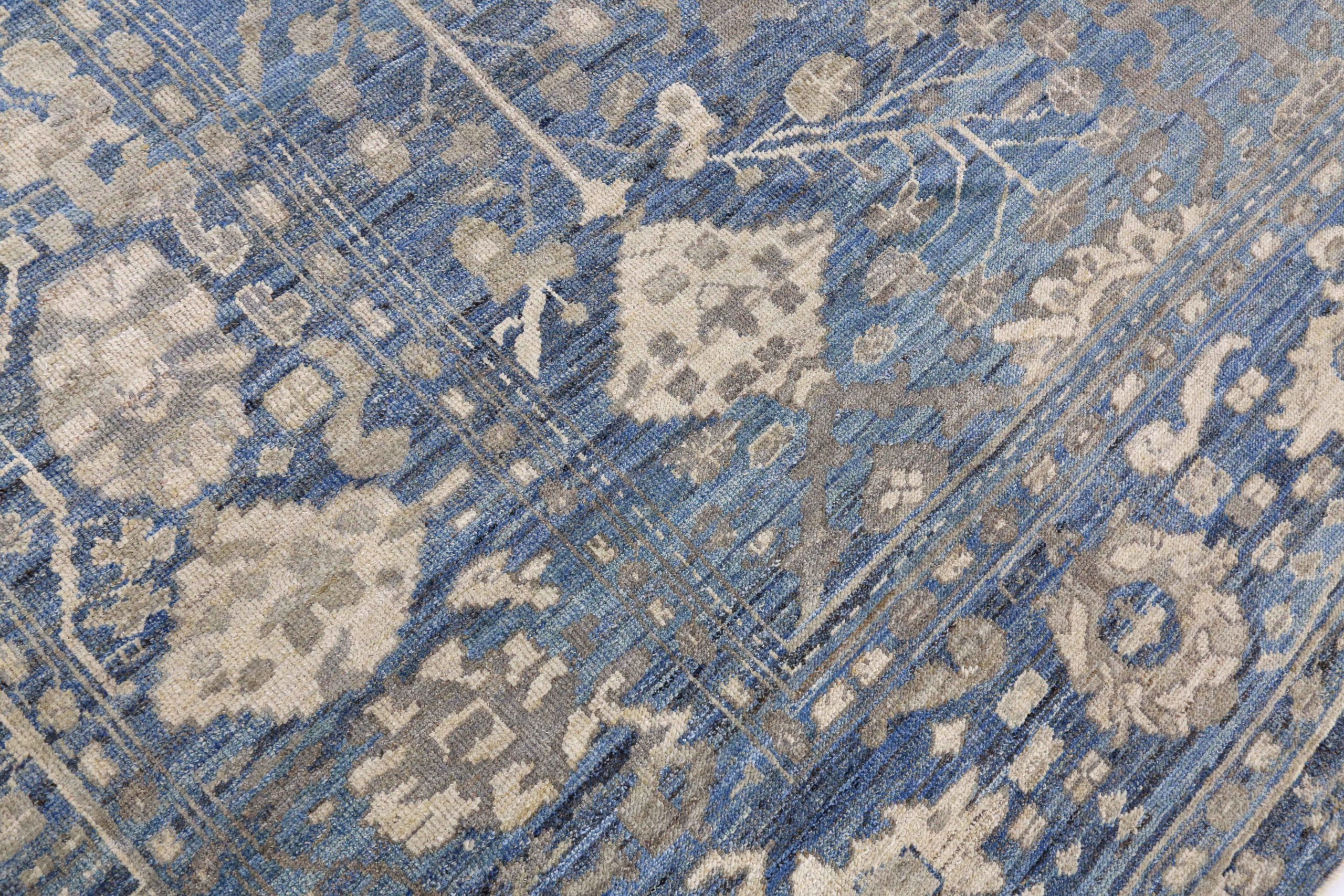 Thumbnail 10 for Turkey Oushak Tribal Rug 90727