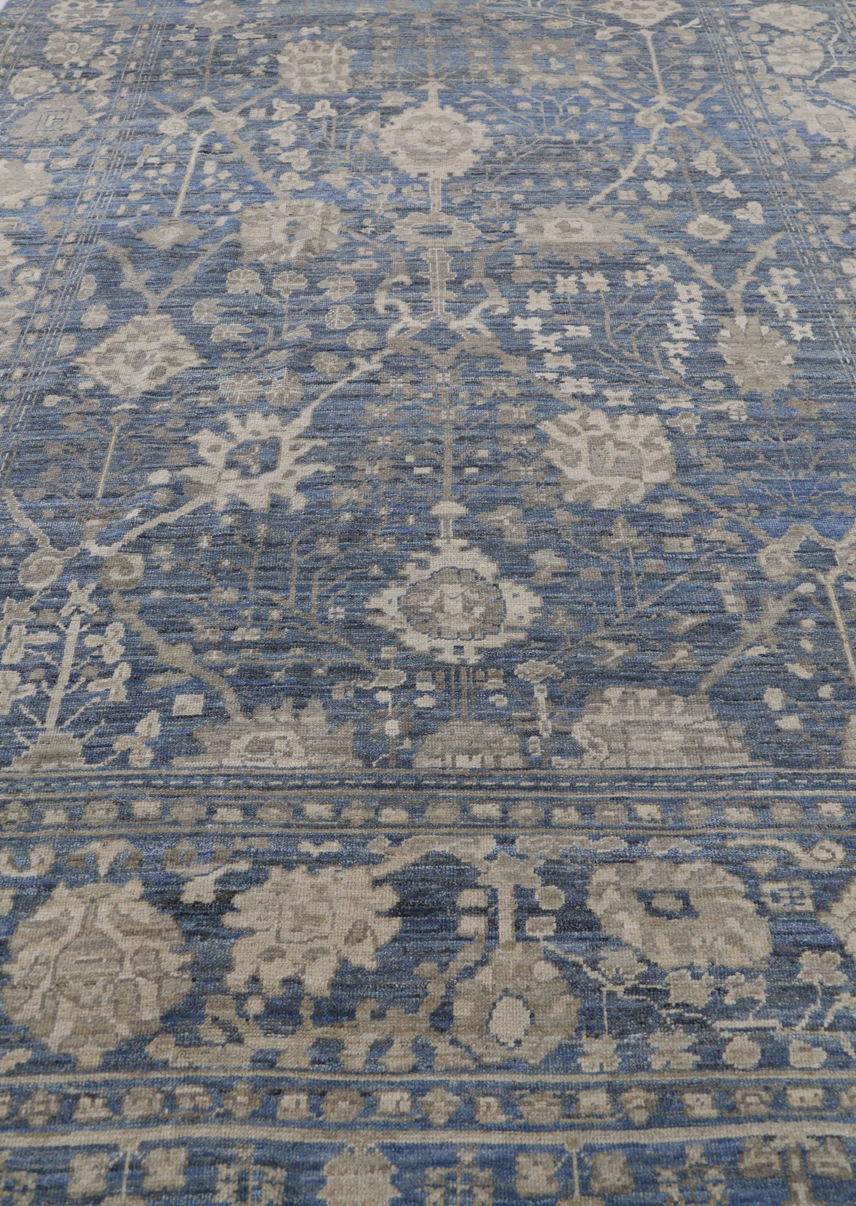 Thumbnail 3 for Turkey Oushak Tribal Rug 90727