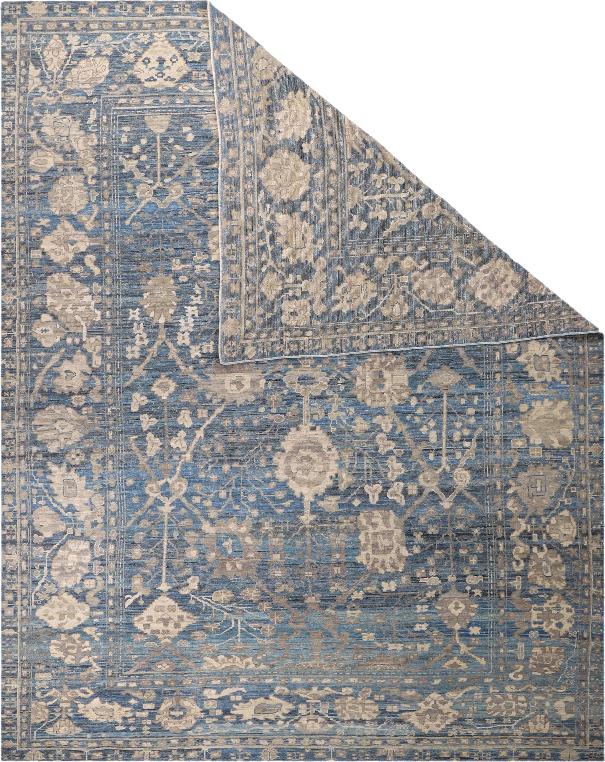 Thumbnail 2 for Turkey Oushak Tribal Rug 90727