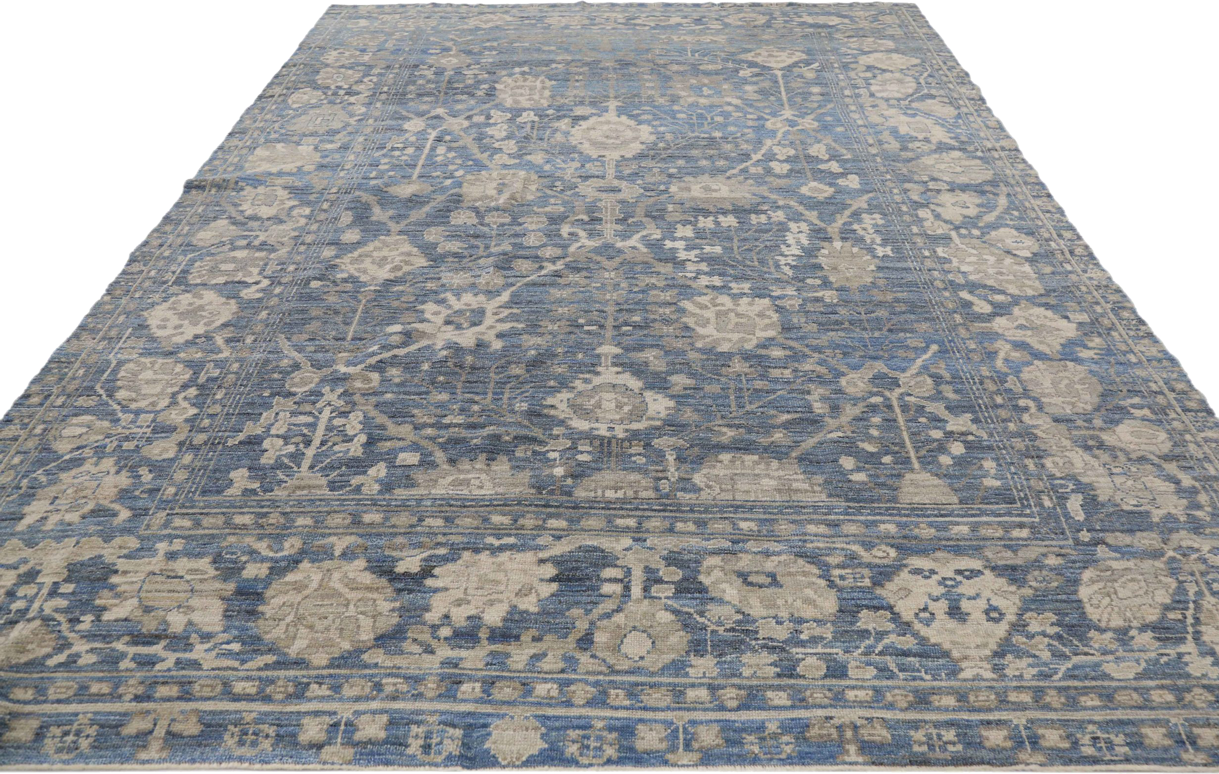 Thumbnail 4 for Turkey Oushak Tribal Rug 90727