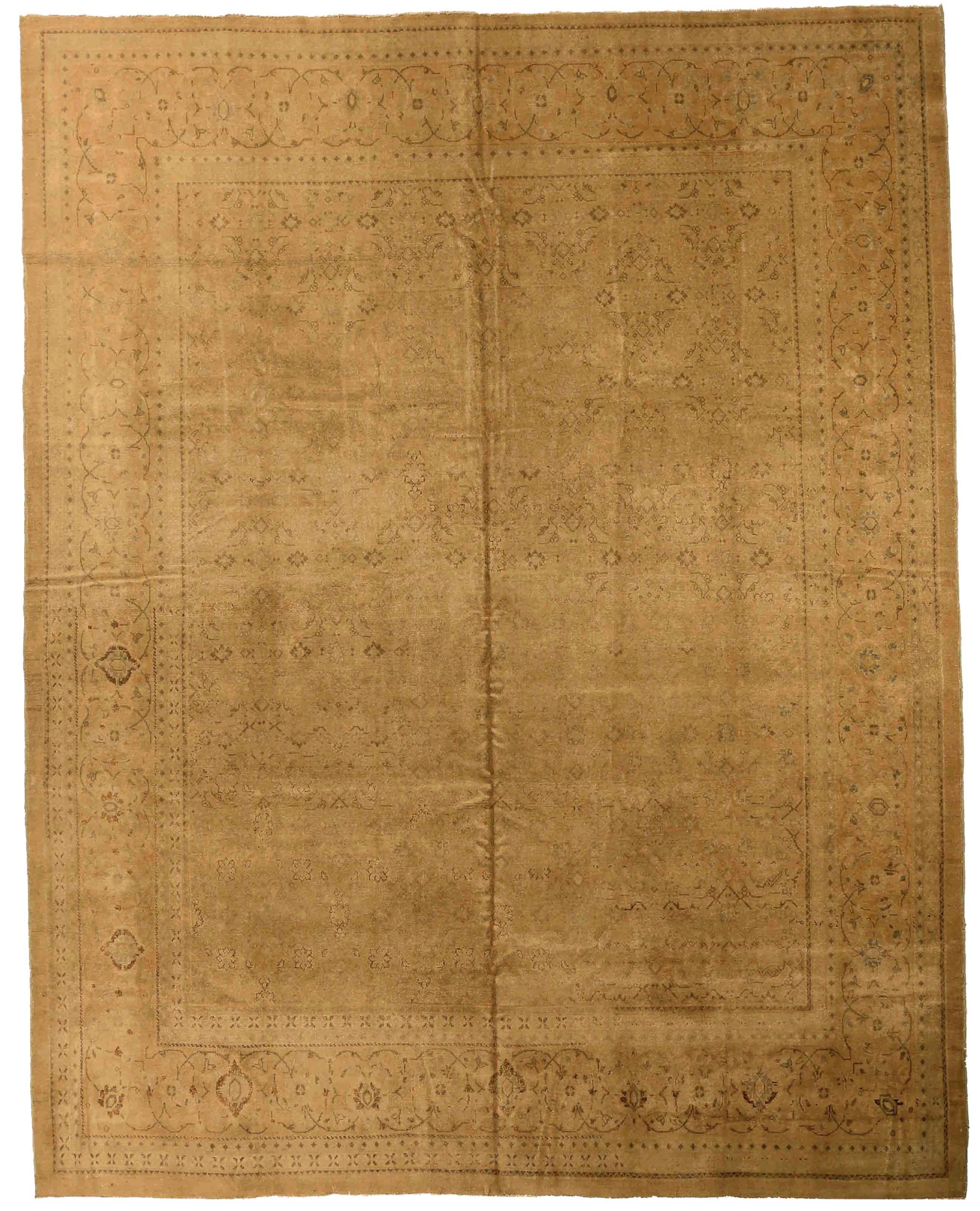 Thumbnail 4 for Antique Persian Mahal Transitional Rug 74109