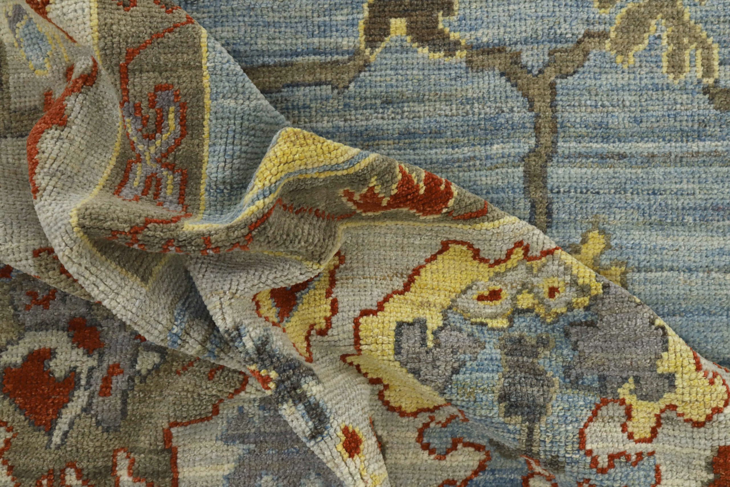 Thumbnail 7 for Turkey Oushak Tribal Rug 90719