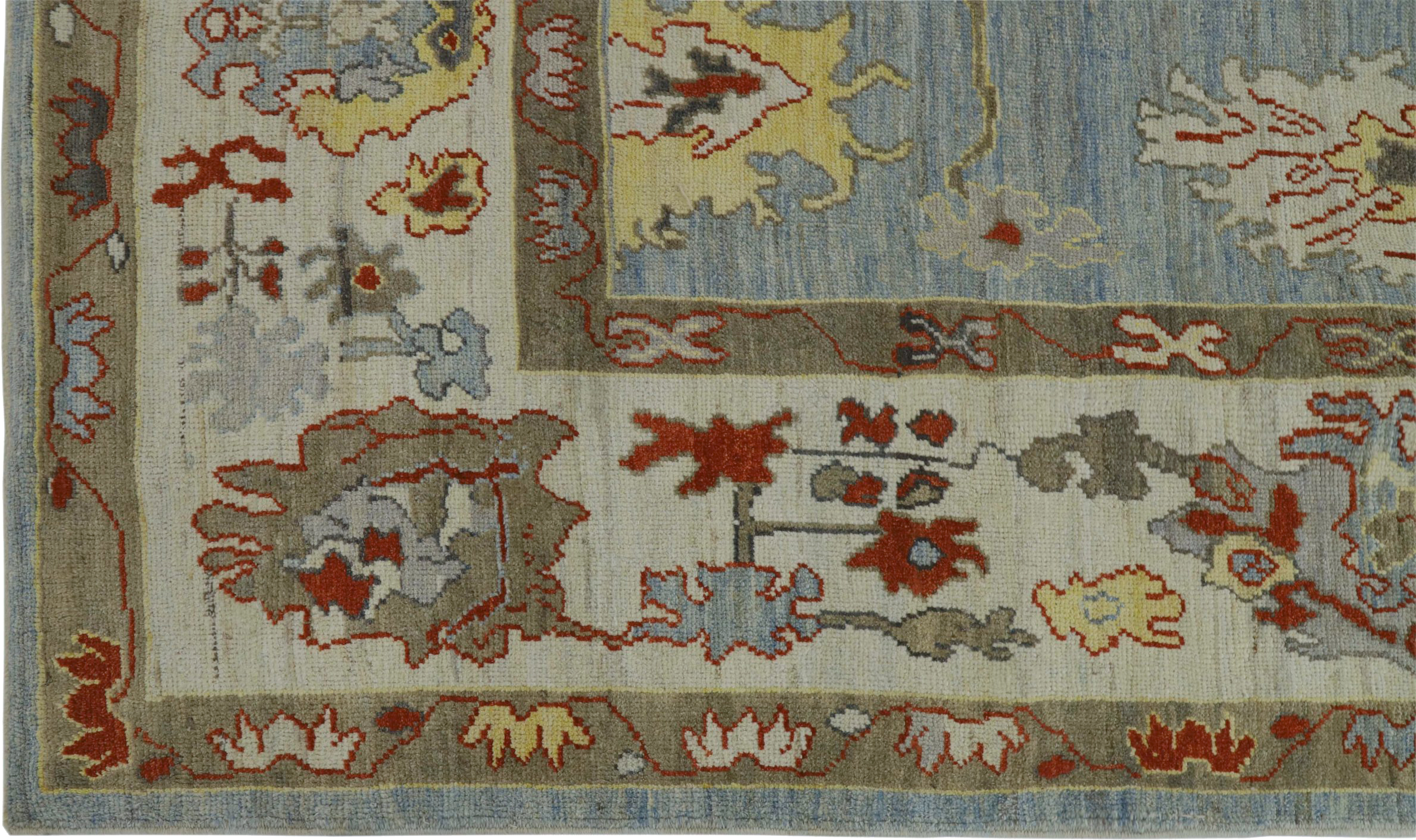 Thumbnail 5 for Turkey Oushak Tribal Rug 90719