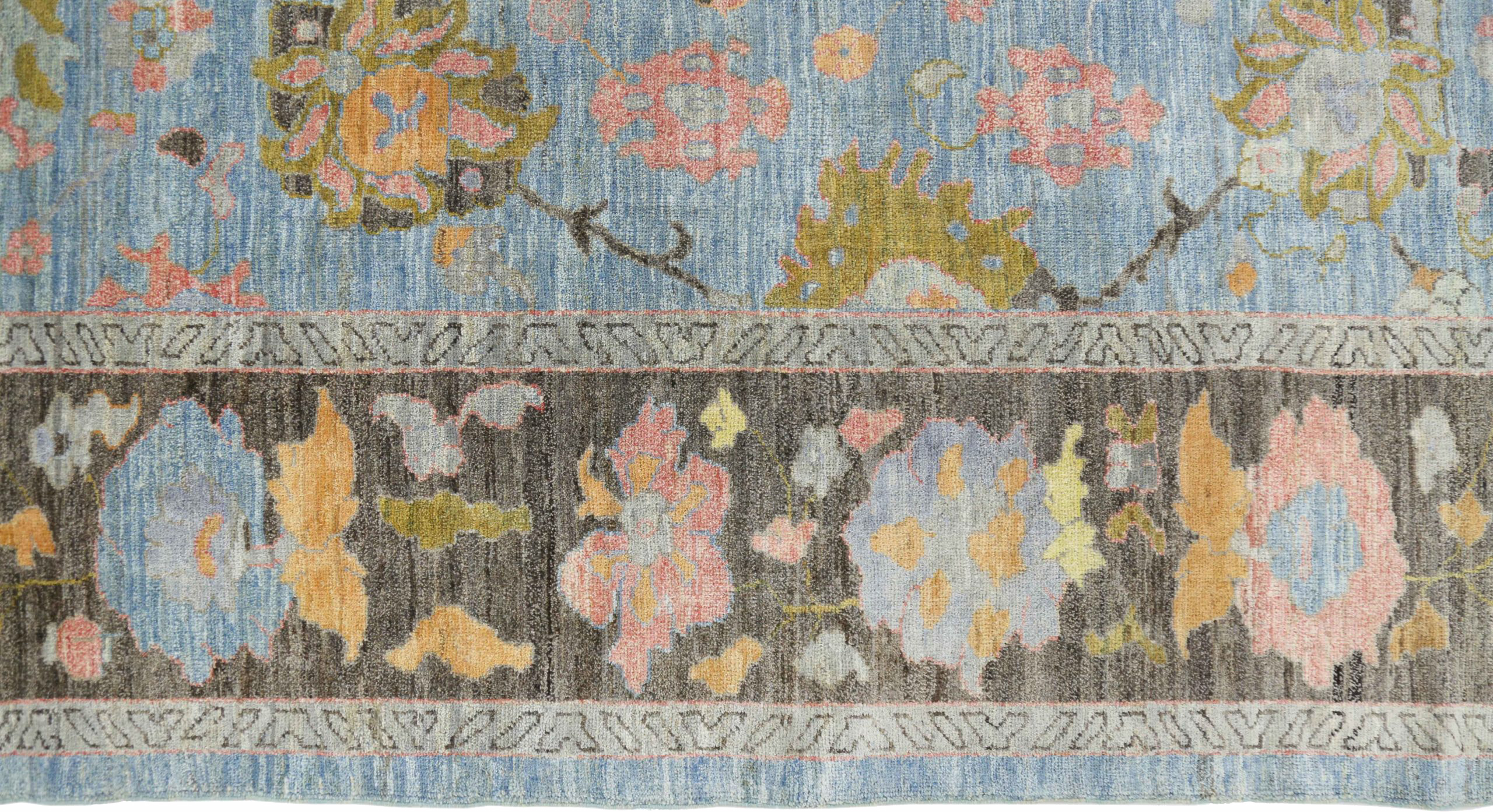 Thumbnail 10 for Turkey Oushak Tribal Rug 90718