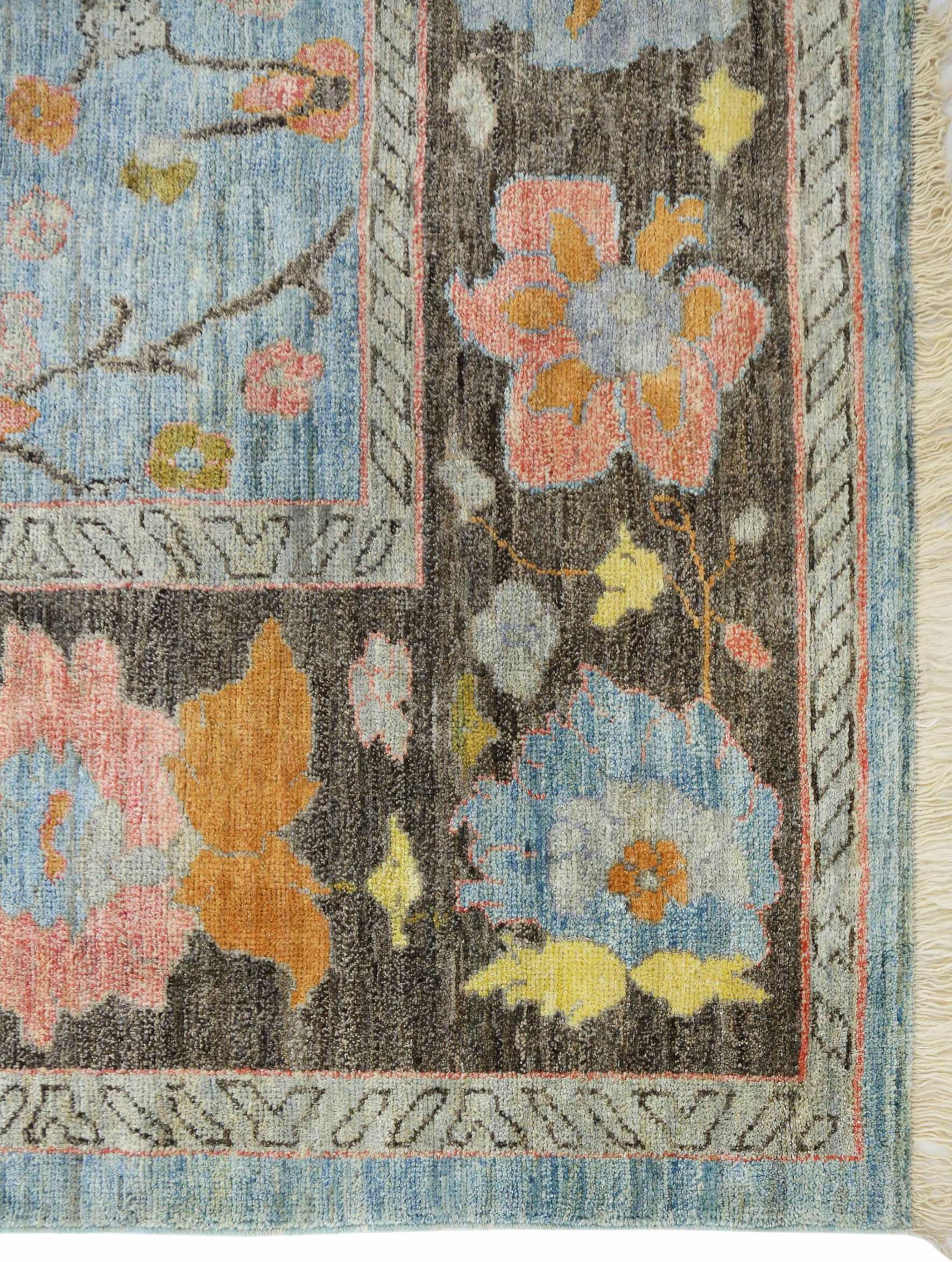 Thumbnail 7 for Turkey Oushak Tribal Rug 90718