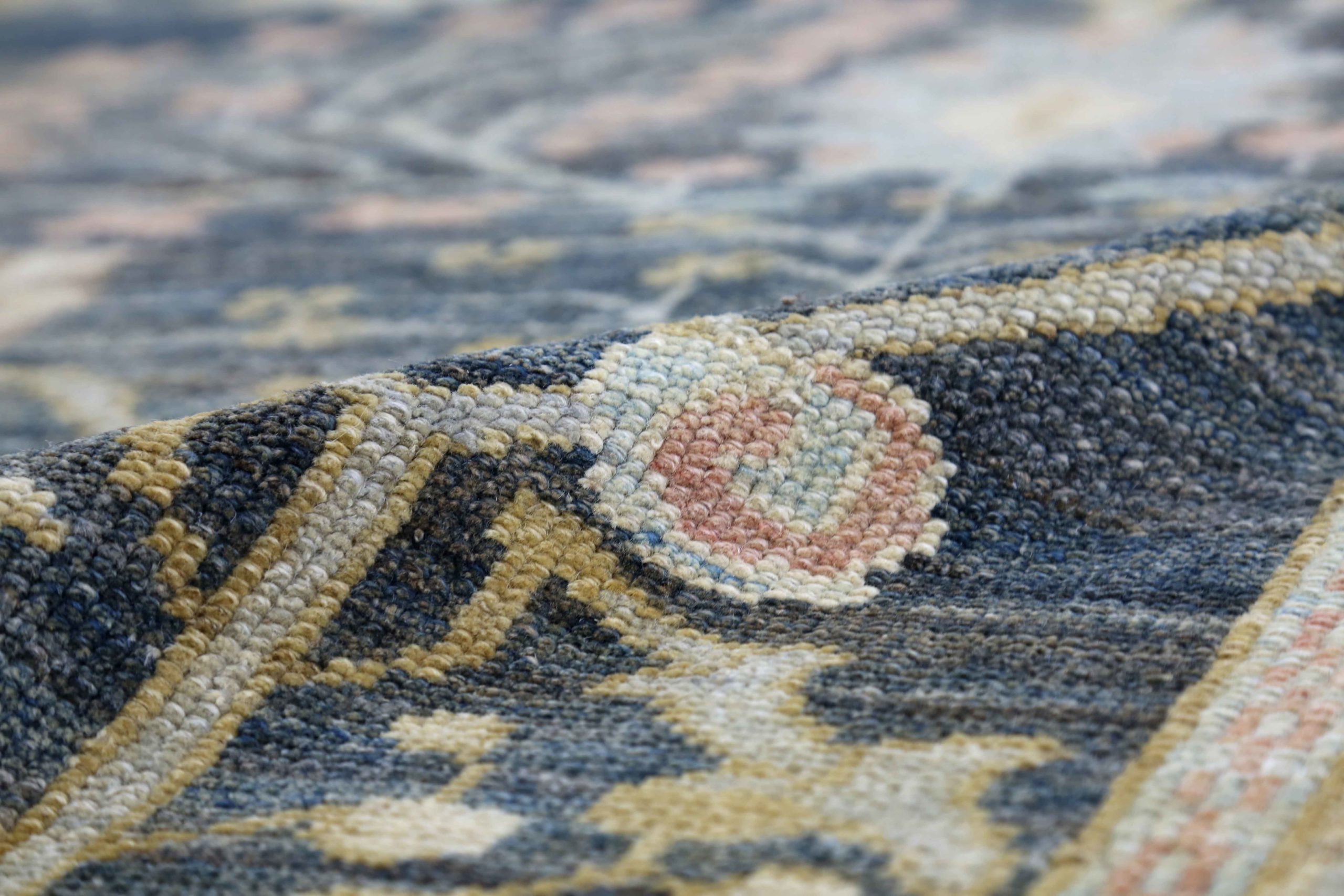 Thumbnail 15 for Turkey Oushak Tribal Rug 90713