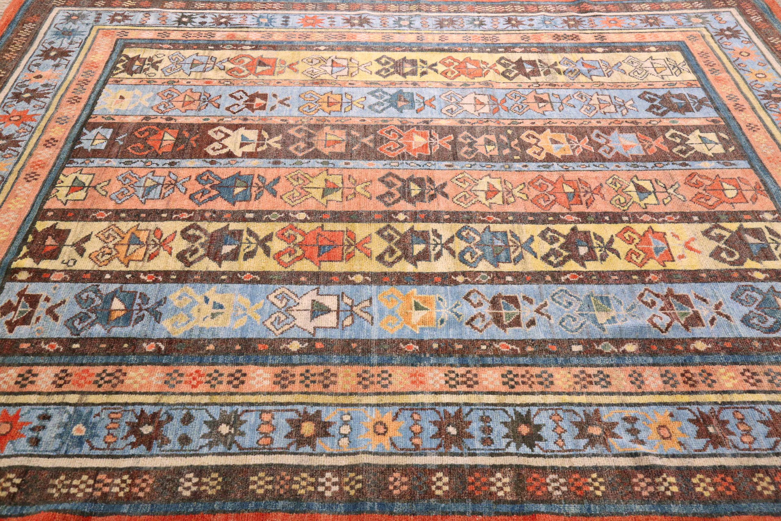 Thumbnail 2 for Turkey Oushak Tribal Rug 90714