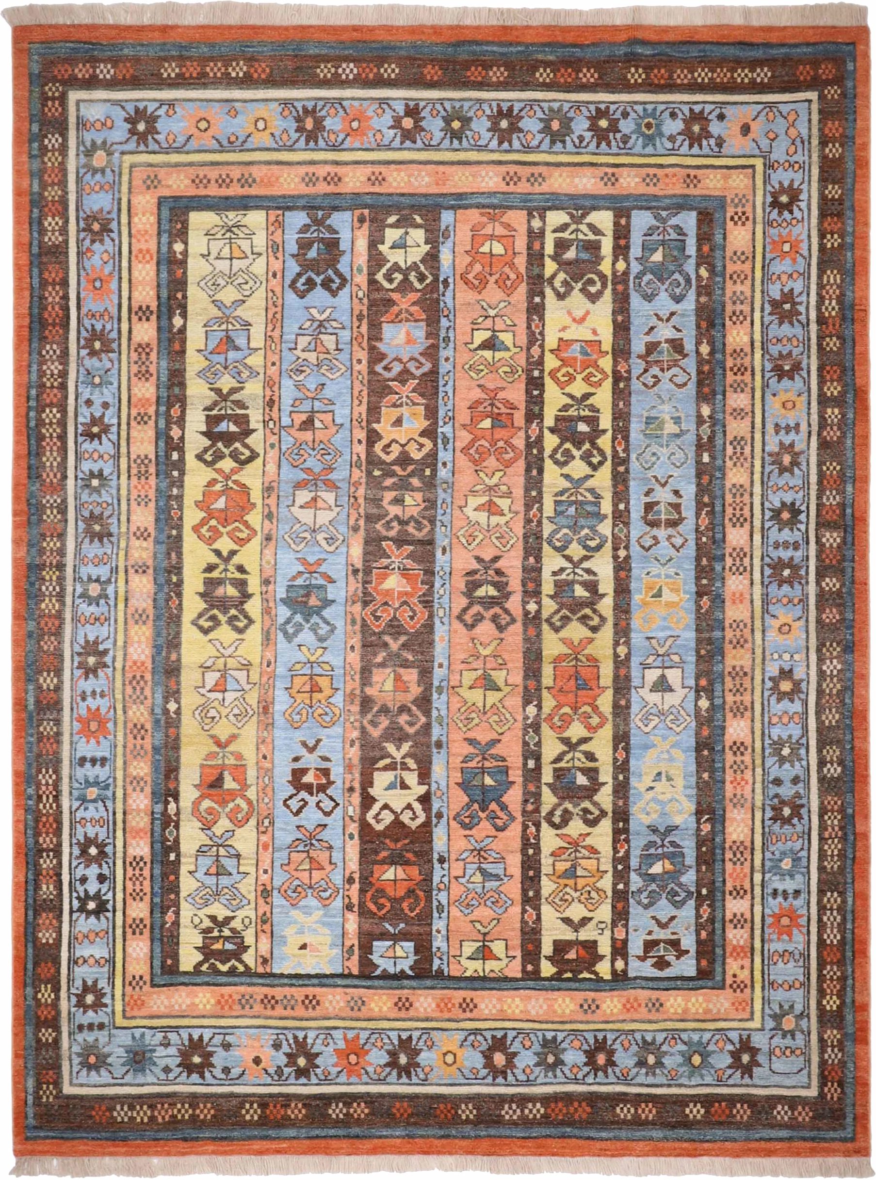 Thumbnail 14 for Turkey Oushak Tribal Rug 90714