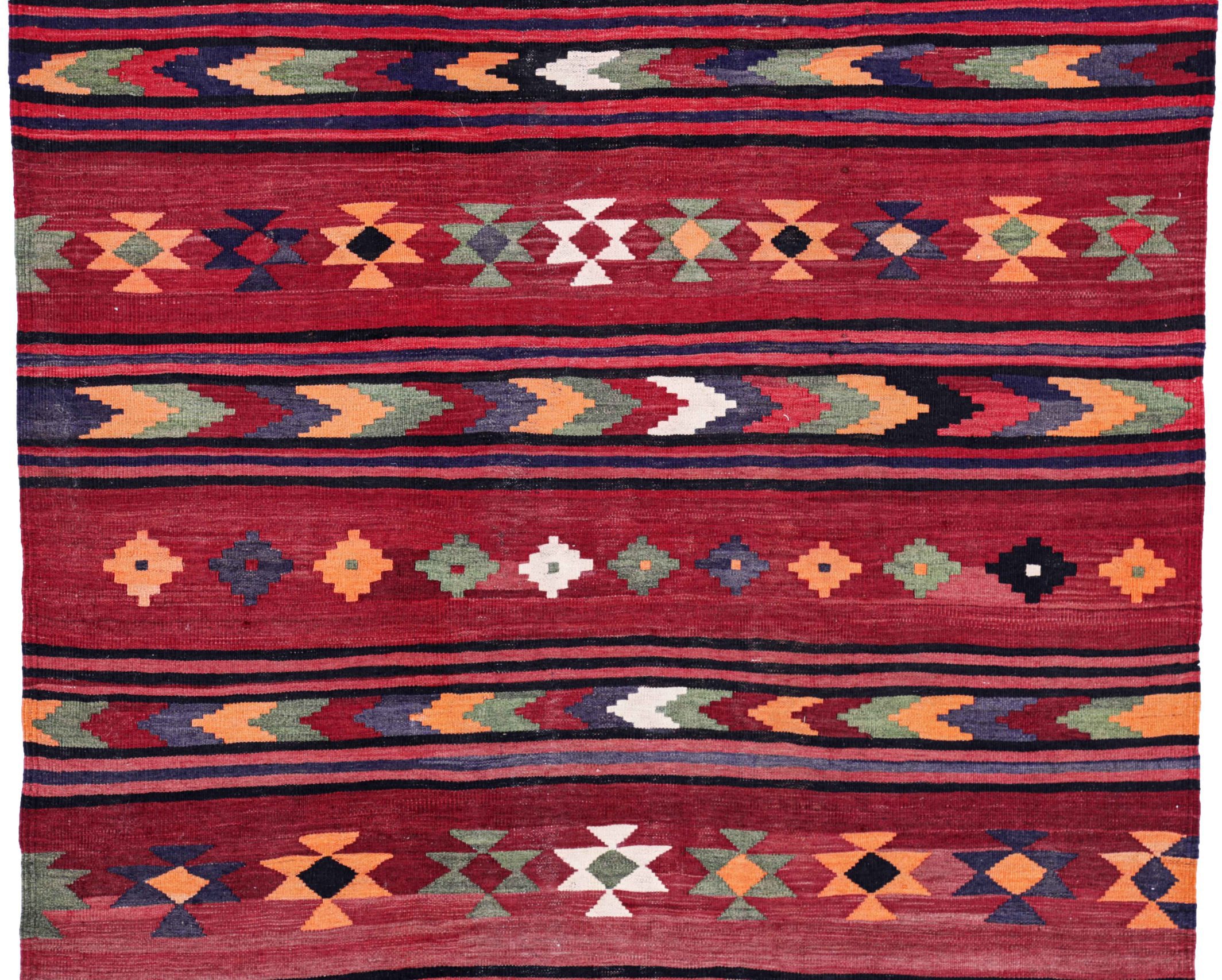 Thumbnail 7 for Antique Persian Transitional Rug 91154