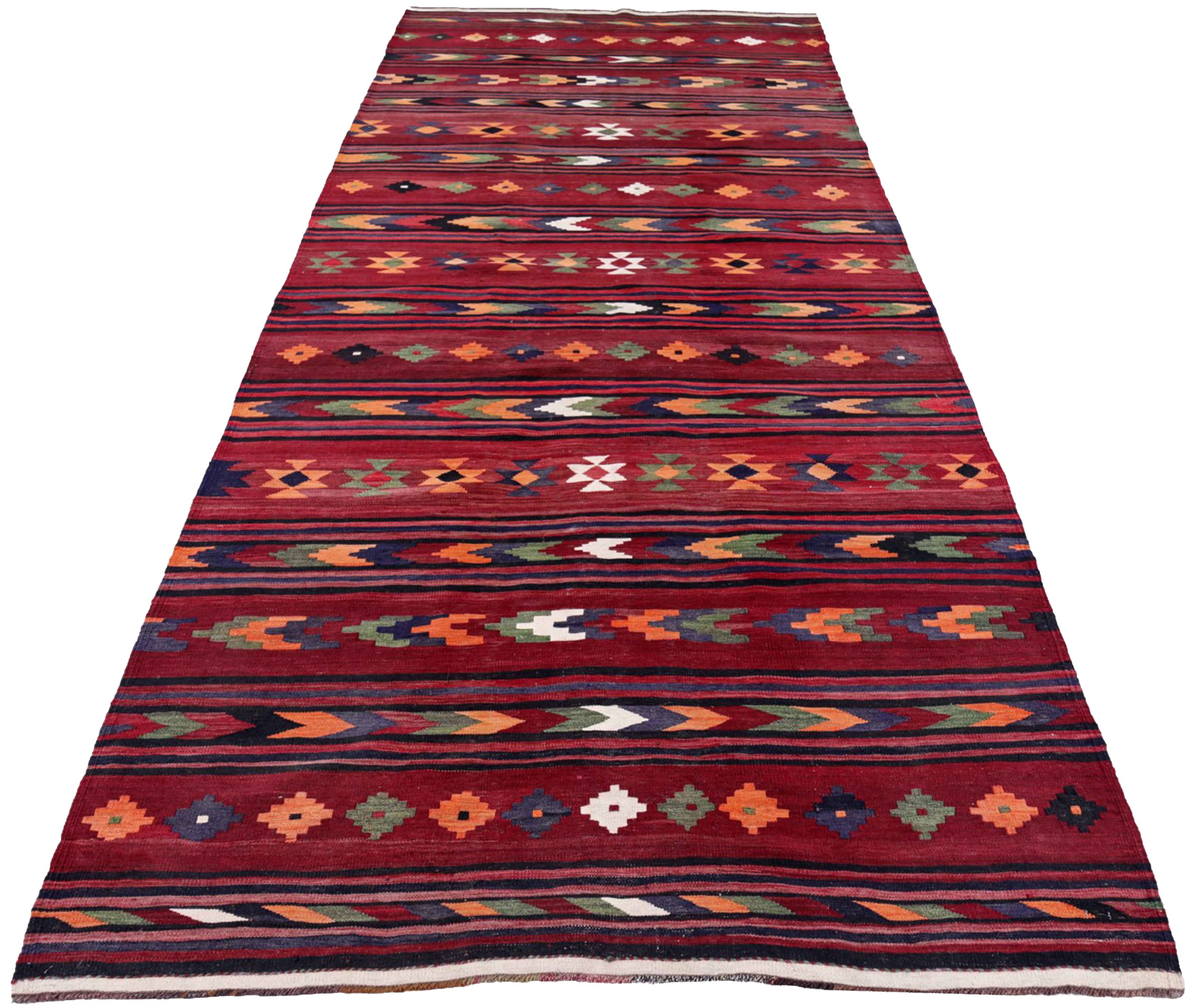 Thumbnail 6 for Antique Persian Transitional Rug 91154