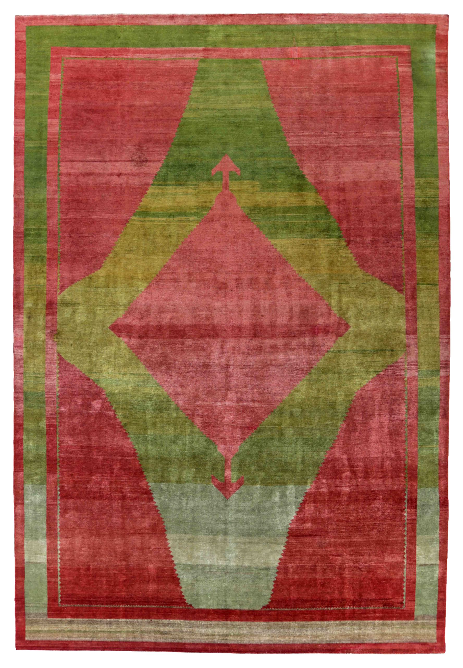 Thumbnail 7 for Antique Persian Bakhtiar Transitional Rug 91151