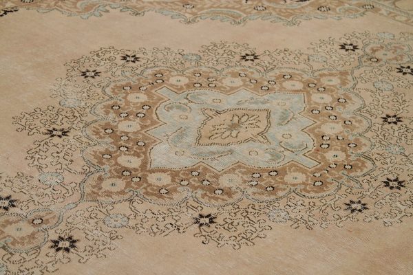 Thumbnail 3 for Antique Persian Tabriz Traditional Rug 91760