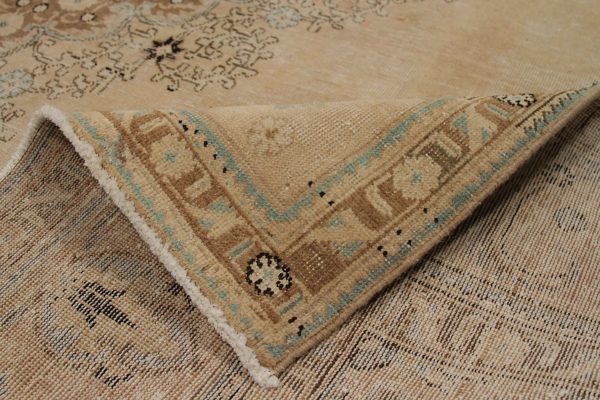 Thumbnail 2 for Antique Persian Tabriz Traditional Rug 91760