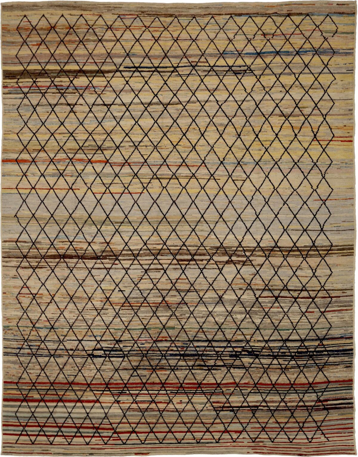 Thumbnail 13 for Afghanistan Moroccan Tribal Rug 90557