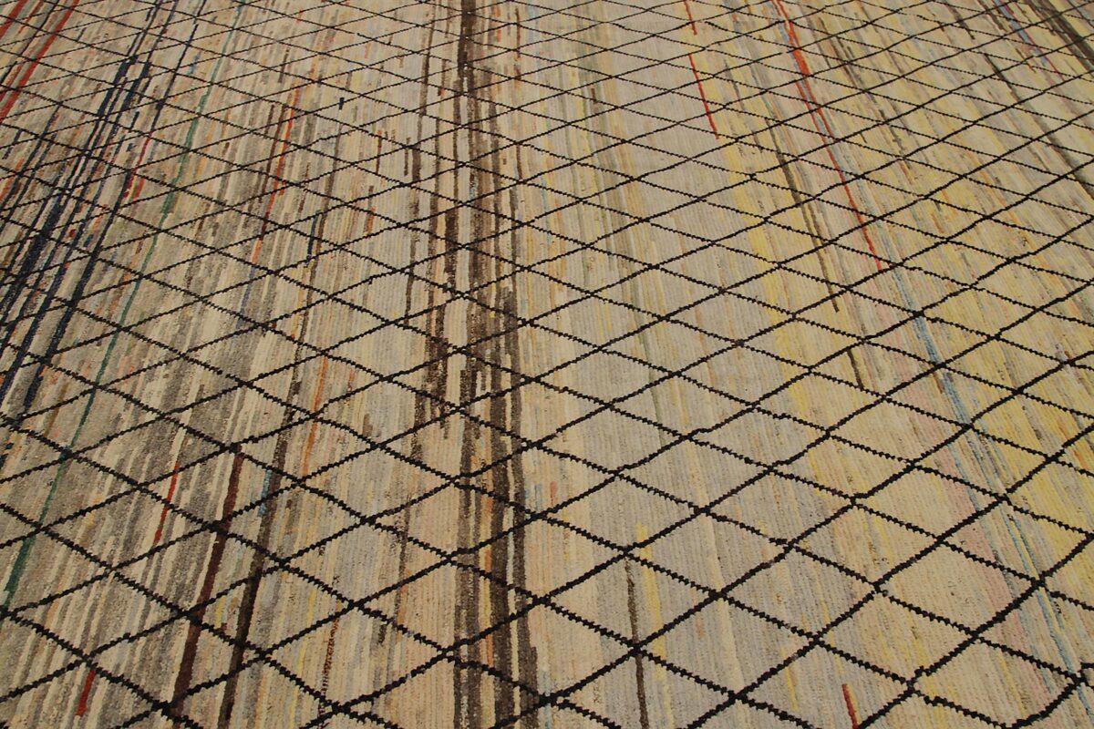 Thumbnail 14 for Afghanistan Moroccan Tribal Rug 90557