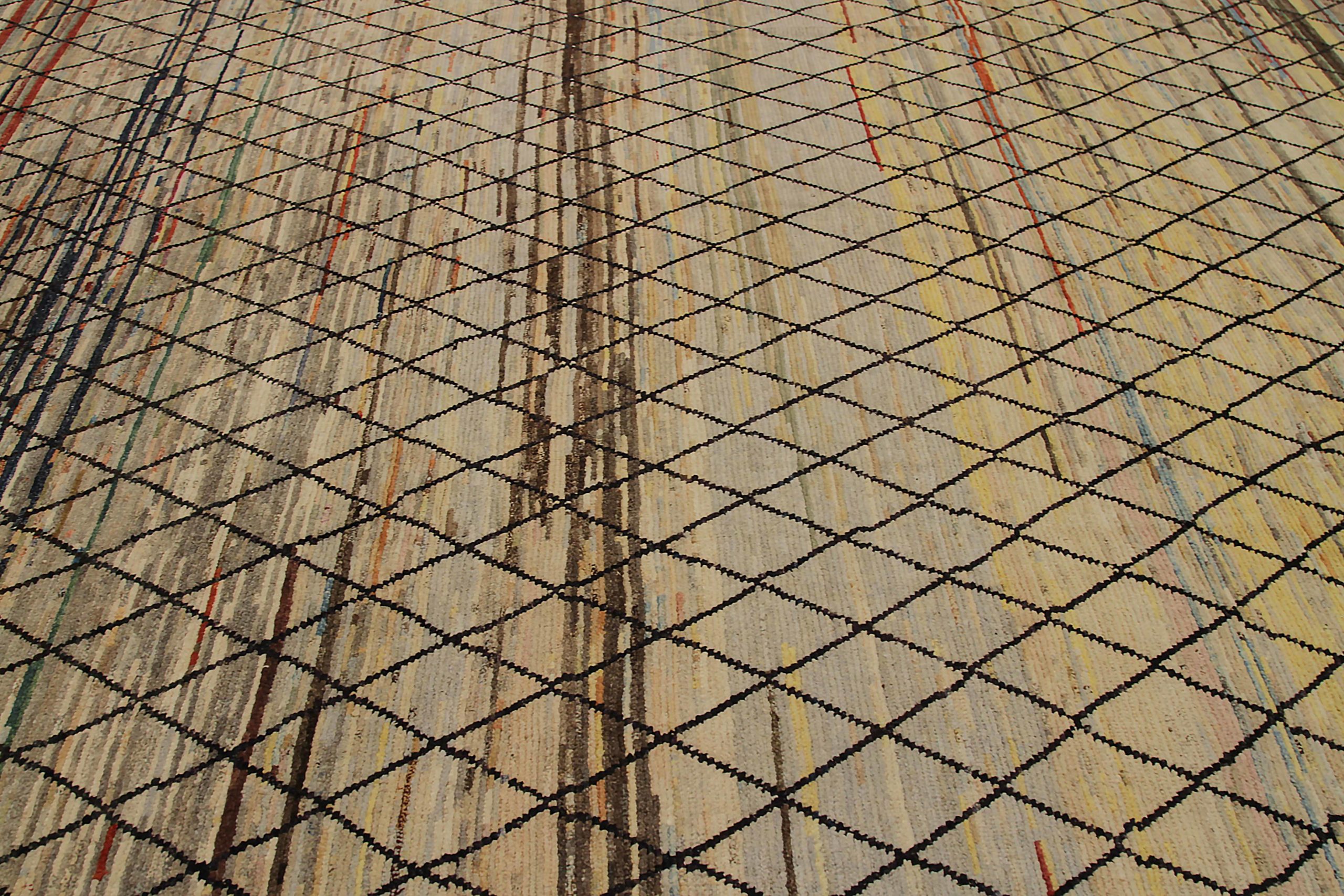 Thumbnail 4 for Afghanistan Moroccan Tribal Rug 90557