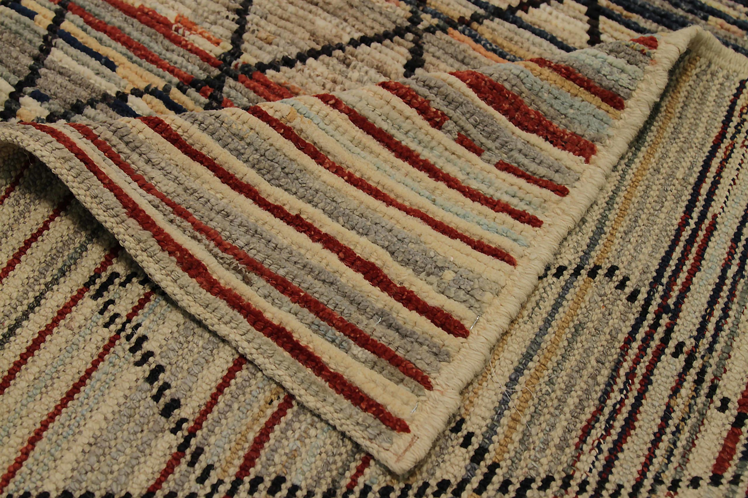 Thumbnail 9 for Afghanistan Moroccan Tribal Rug 90557