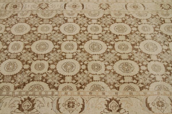 Thumbnail 4 for Afghanistan Tabriz Tribal Rug 92062