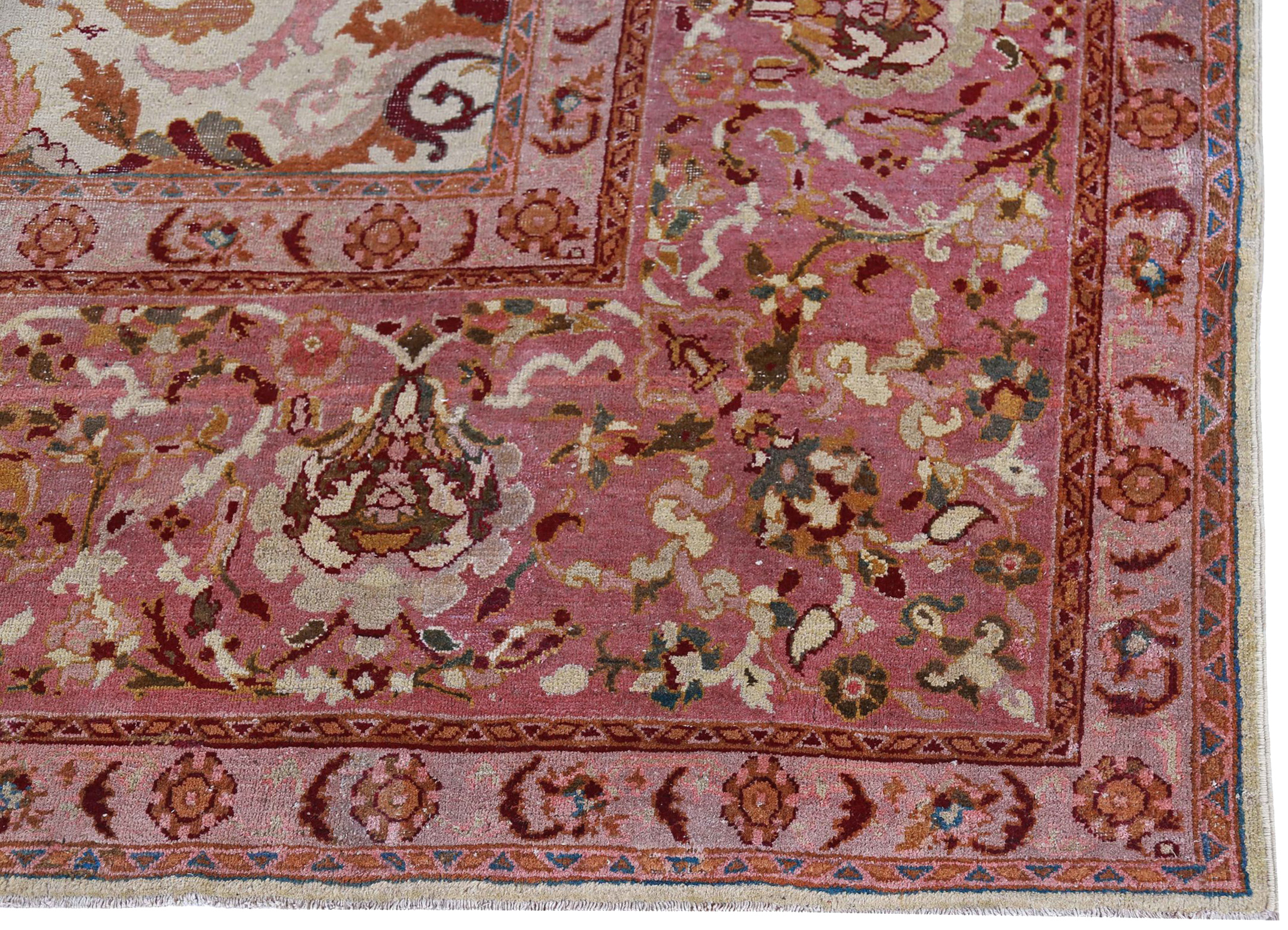 Thumbnail 2 for Antique Persian Agra Traditional Rug 91150