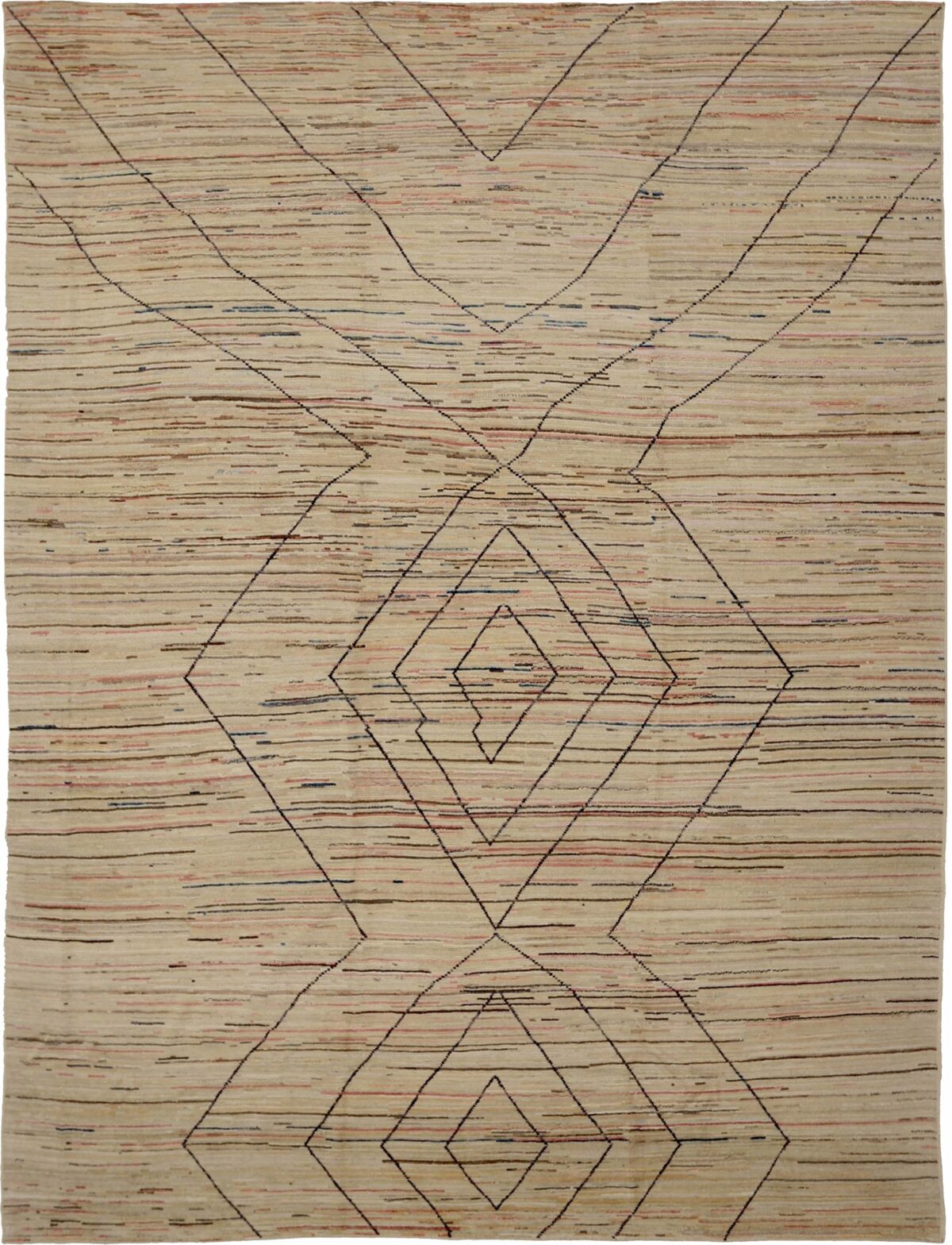 Thumbnail 13 for Afghanistan Moroccan Tribal Rug 90551