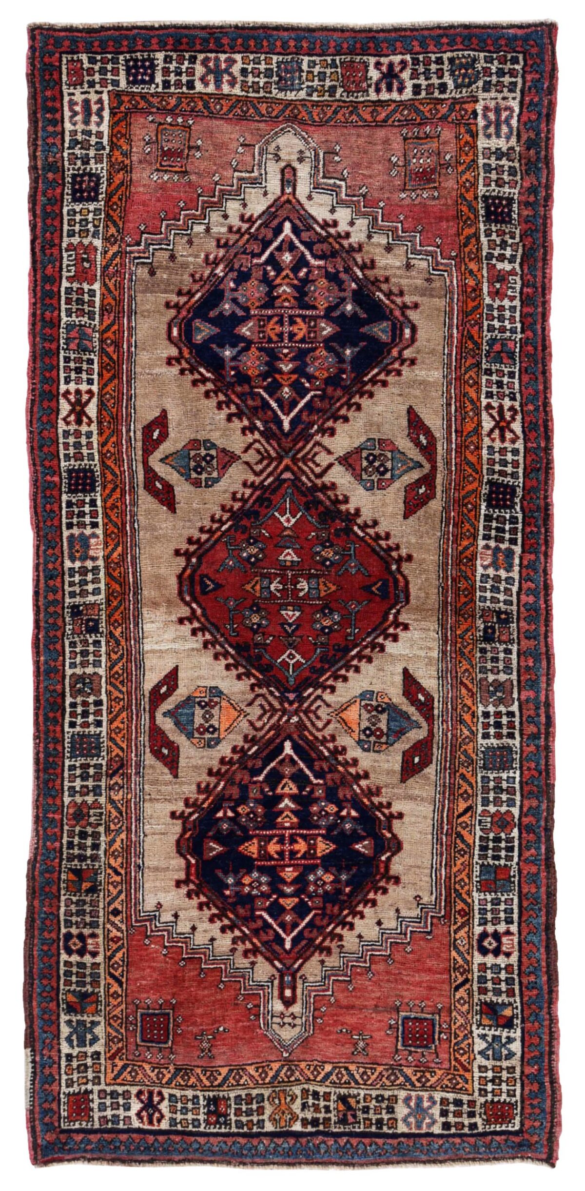 Thumbnail 9 for Antique Persian Sarab Traditional Rug 91147