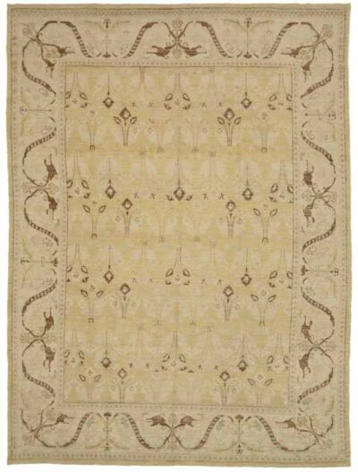 Thumbnail 10 for Afghanistan Khotan Tribal Rug 92073