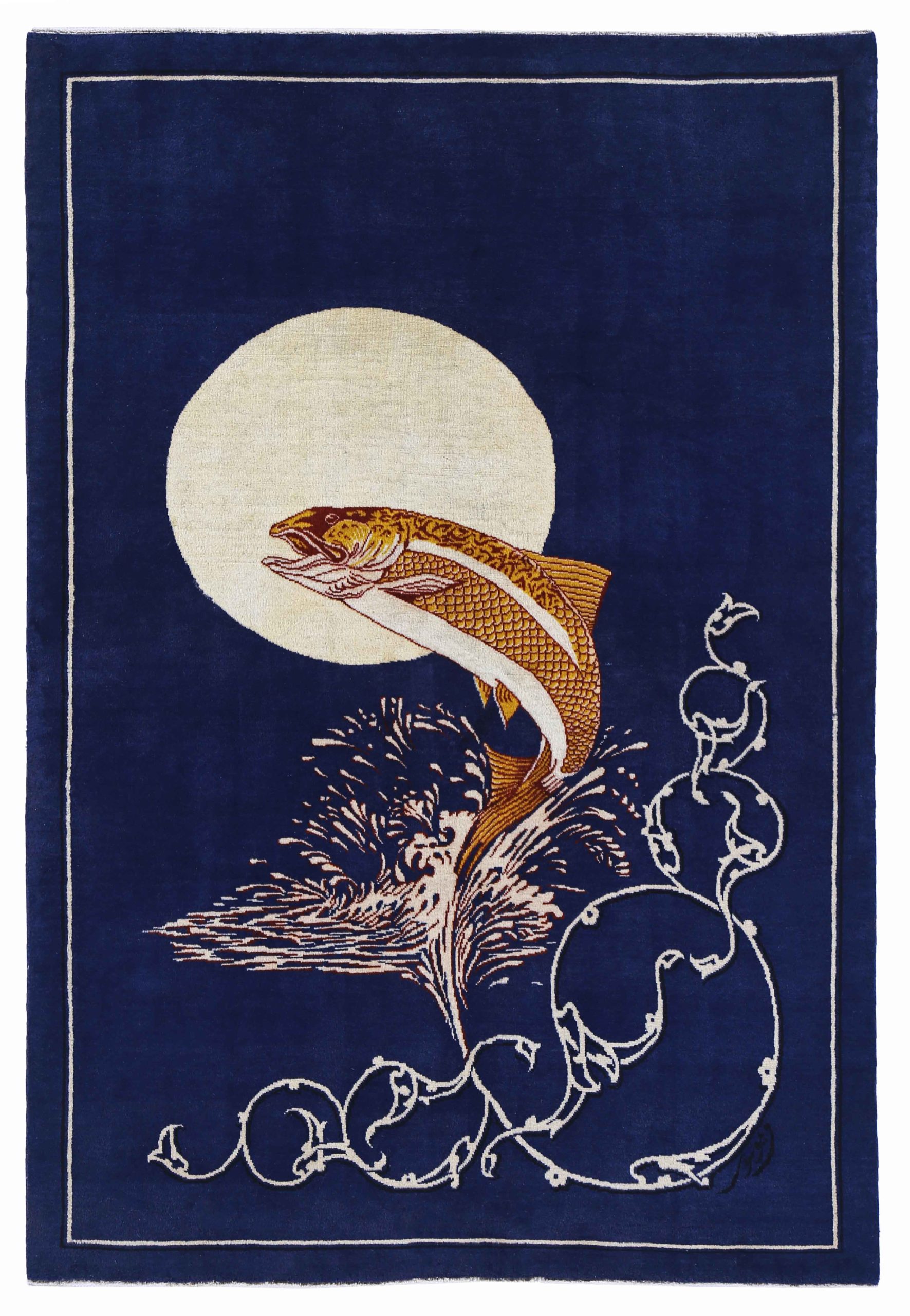 Thumbnail 7 for Persian Tabriz Transitional Rug 91141