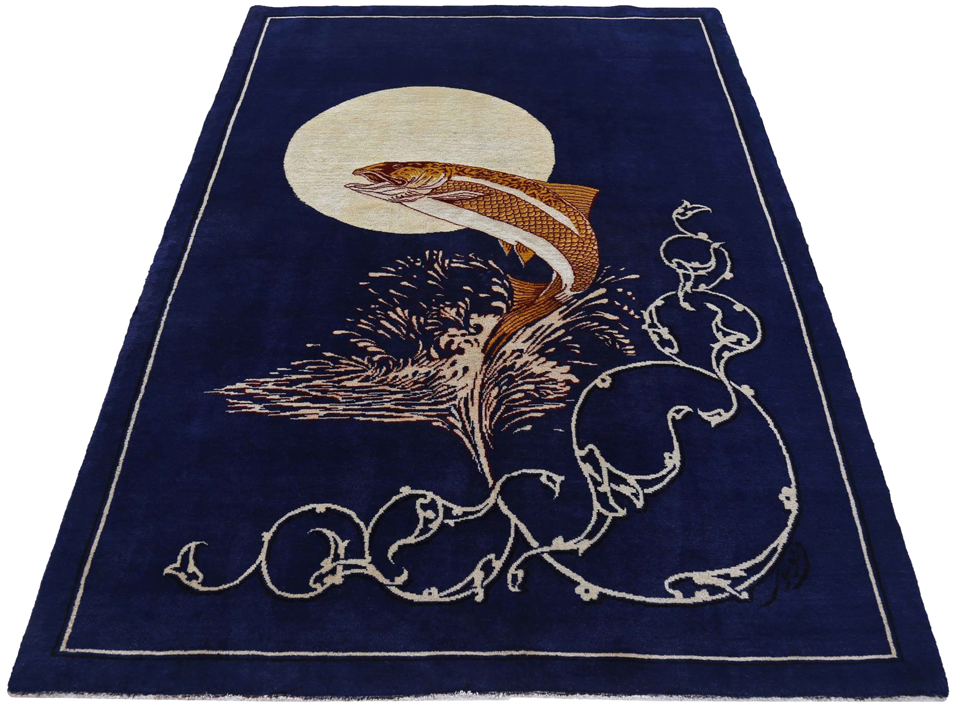 Thumbnail 3 for Persian Tabriz Transitional Rug 91141