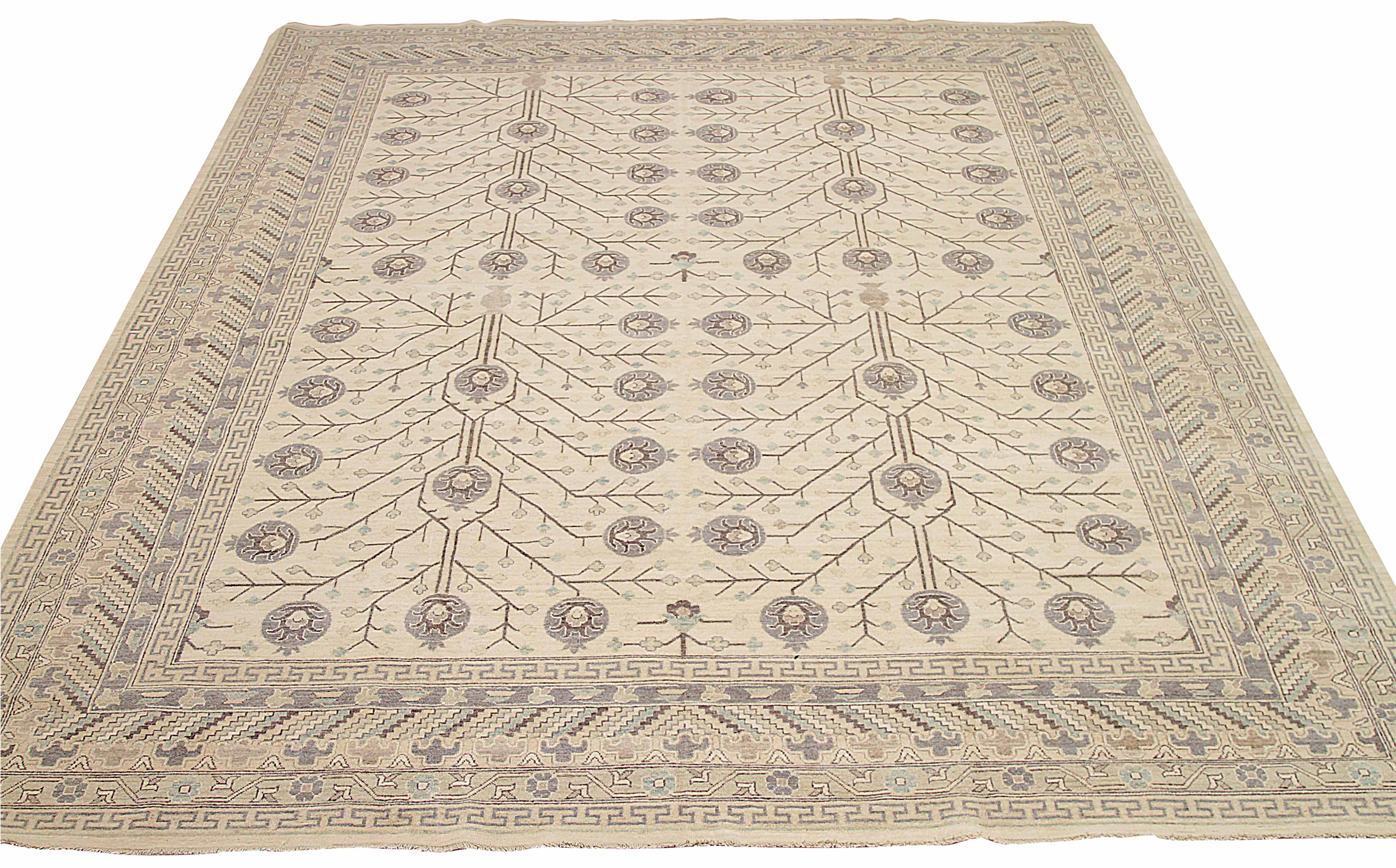 Thumbnail 3 for Turkey Khotan Tribal Rug 92429