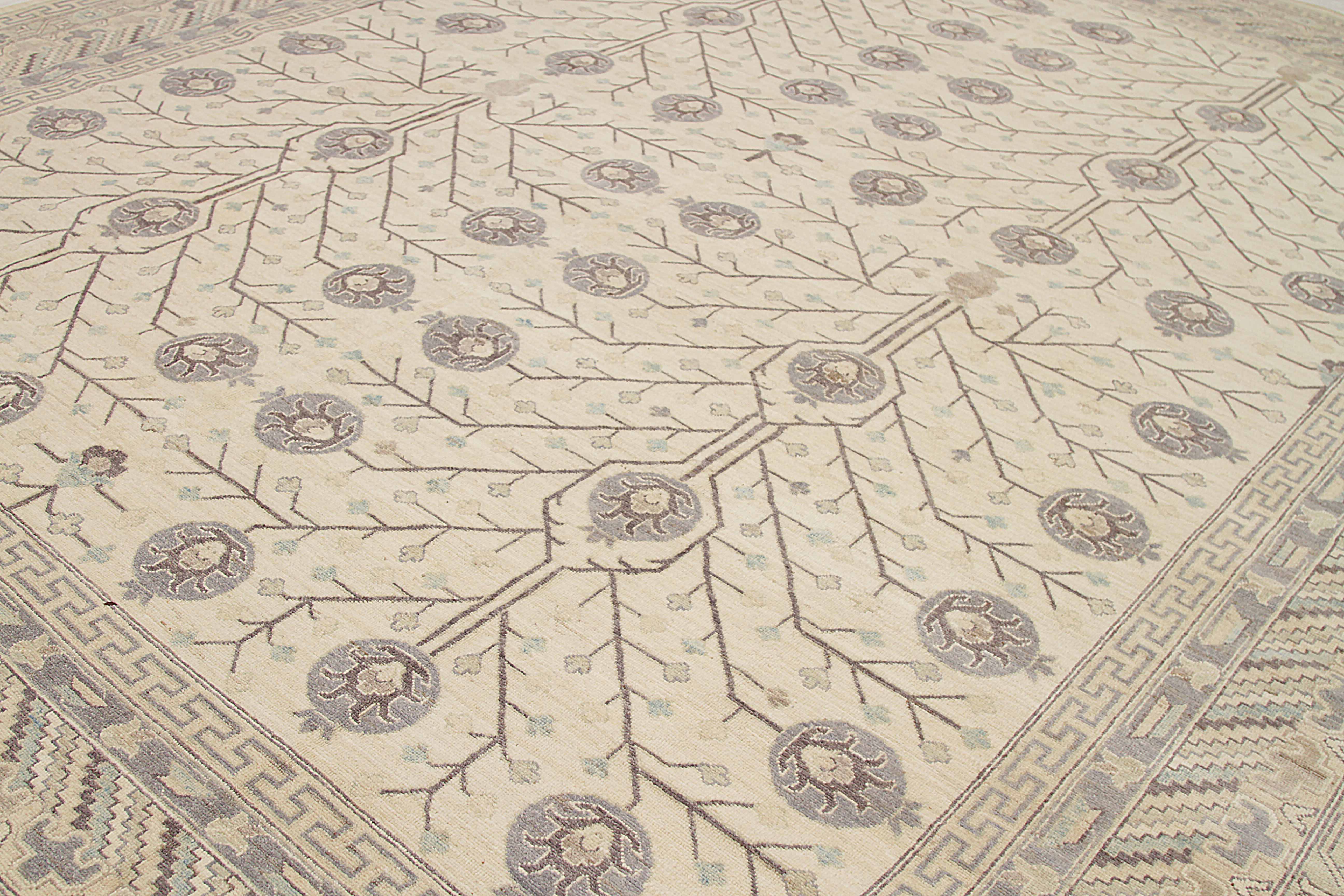 Thumbnail 7 for Turkey Khotan Tribal Rug 92429