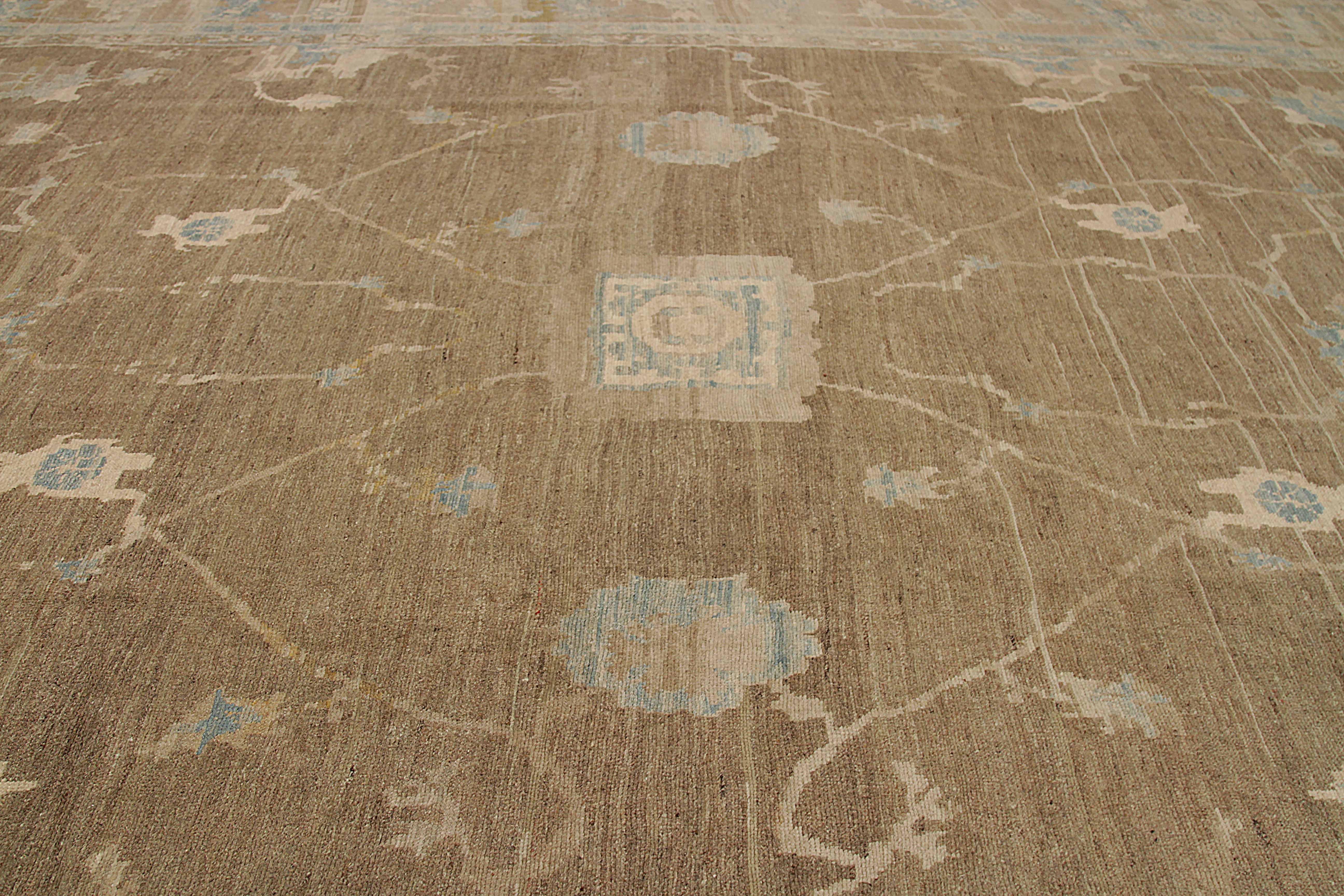 Thumbnail 3 for Turkey Oushak Tribal Rug 92432