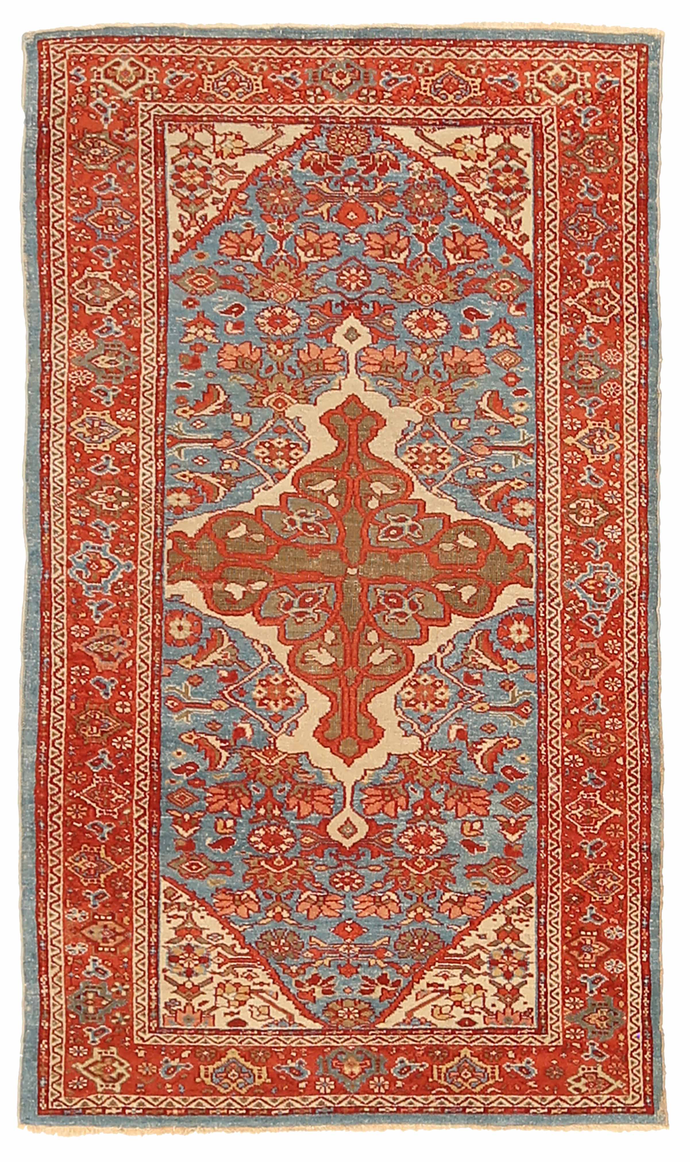 Thumbnail 7 for Antique Persian Sultanabad Traditional Rug 92416